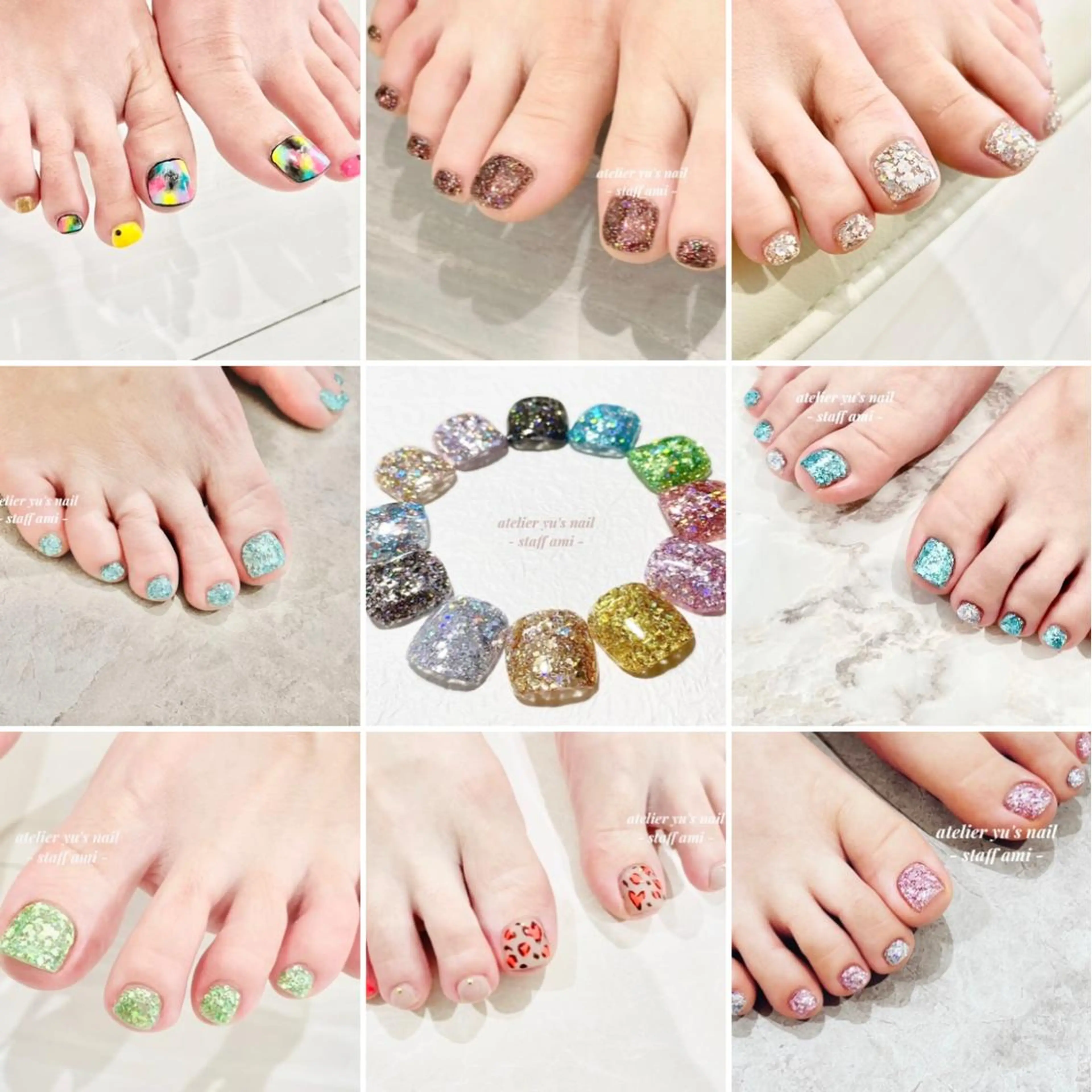 ネイル フットネイル atelier yu's nail所属・atelier yu's nailのネイルデザイン