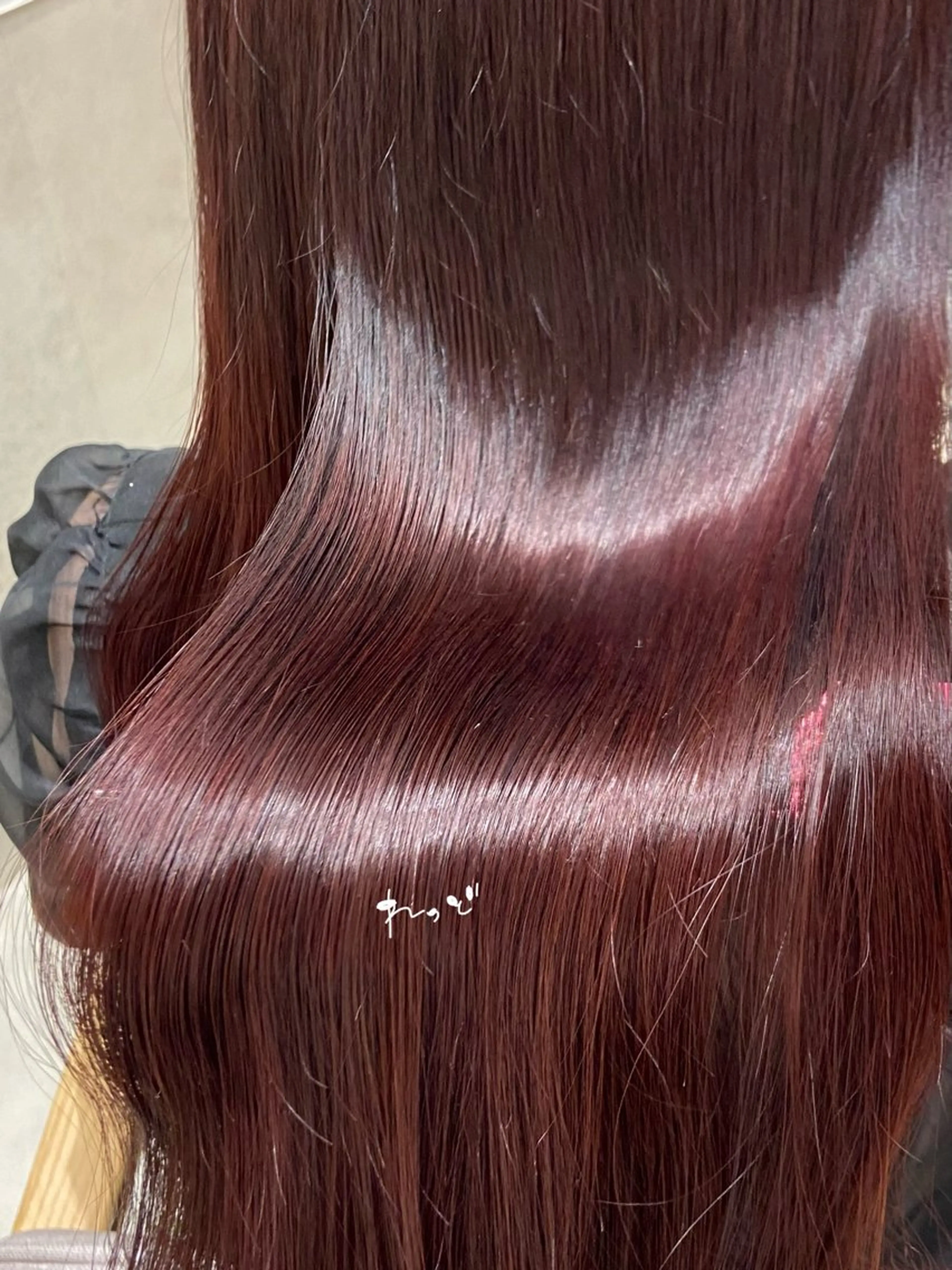 ロング カラー GO TODAY SHAiRE SALON 名古屋パルコ店所属・しみず さきのヘアスタイル