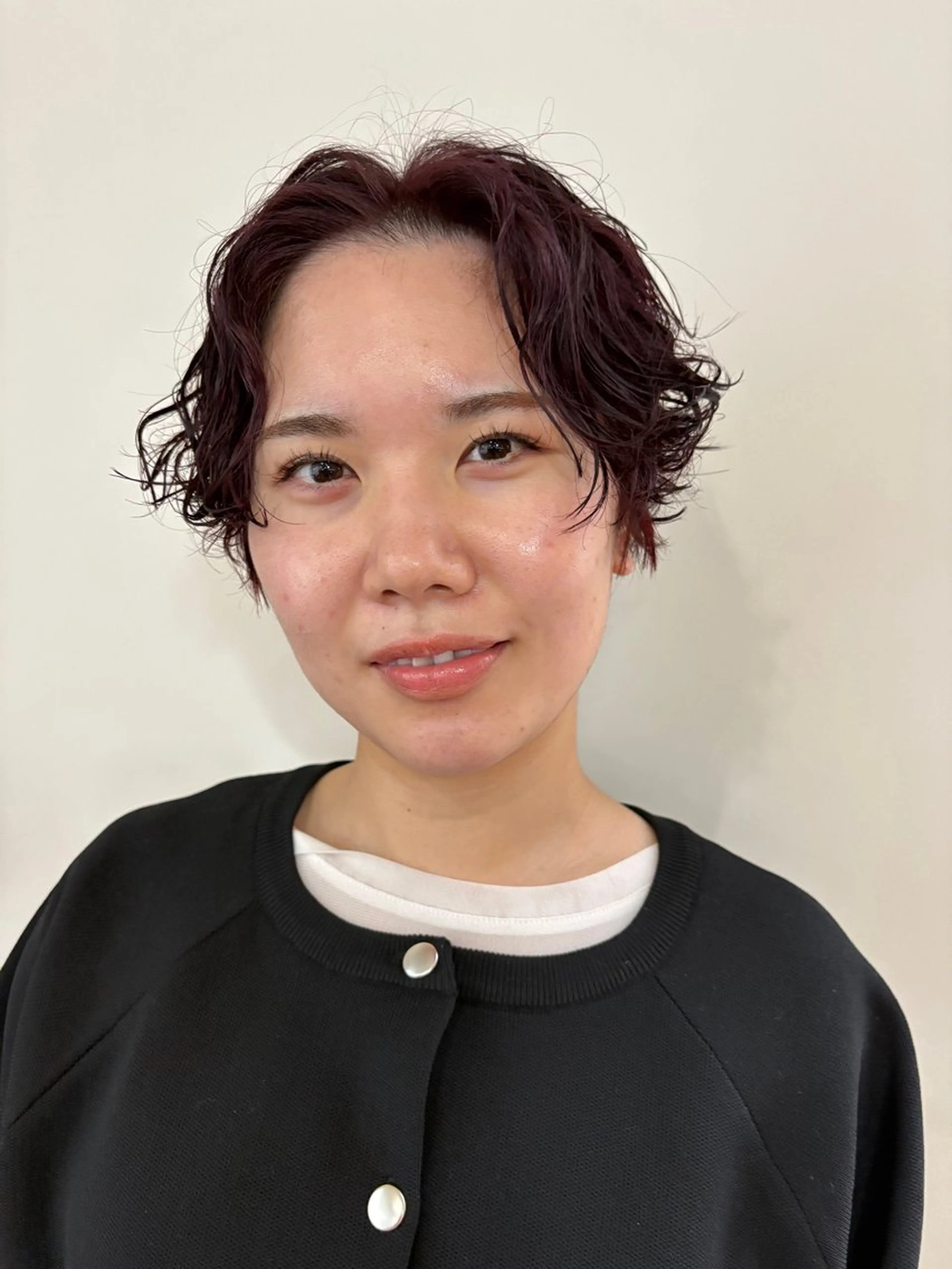 ショート いりえ しゃけのヘアスタイル