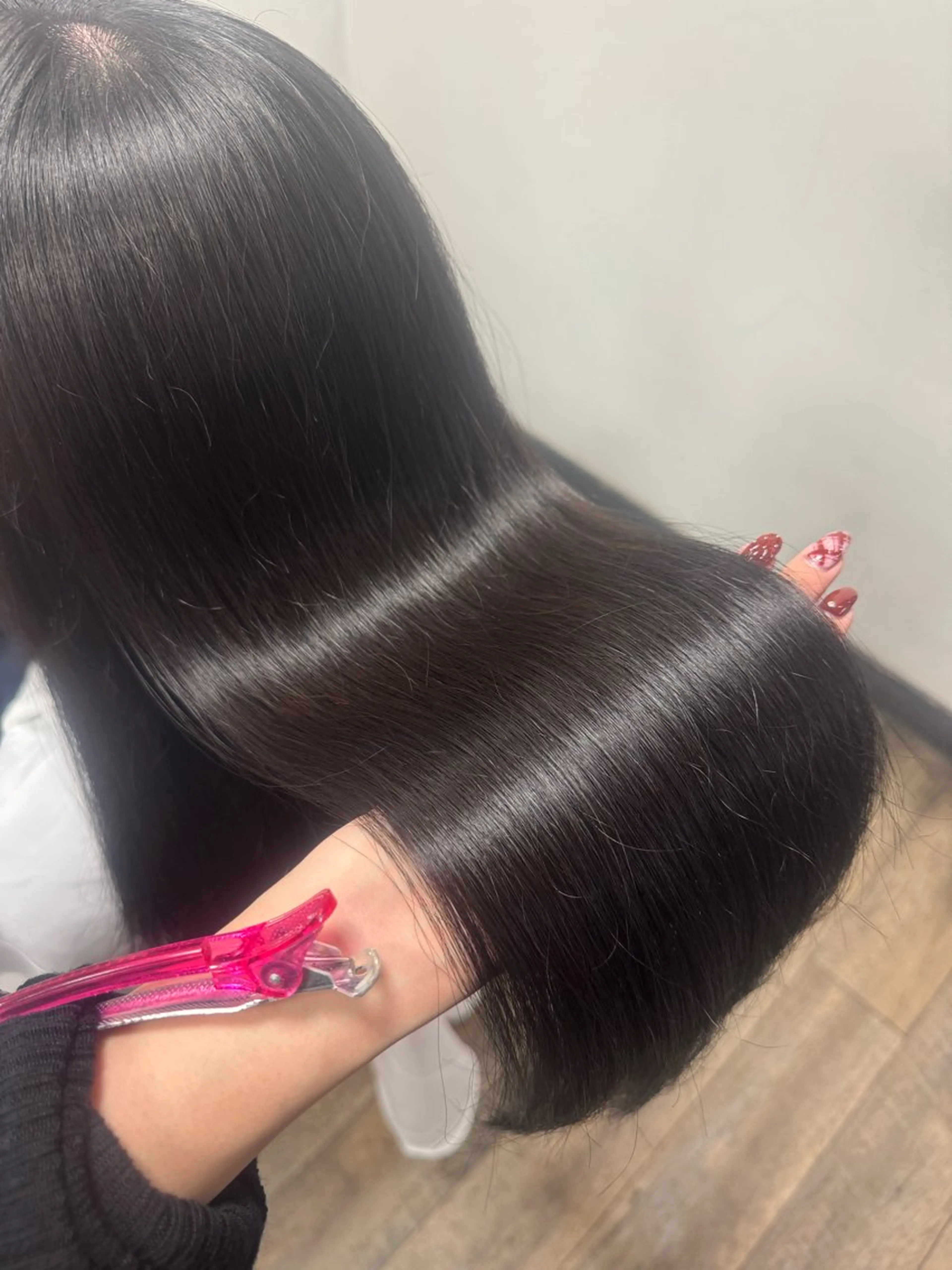 ミディアム カット Rena/メンズヘア /ワンホンヘアのヘアスタイル