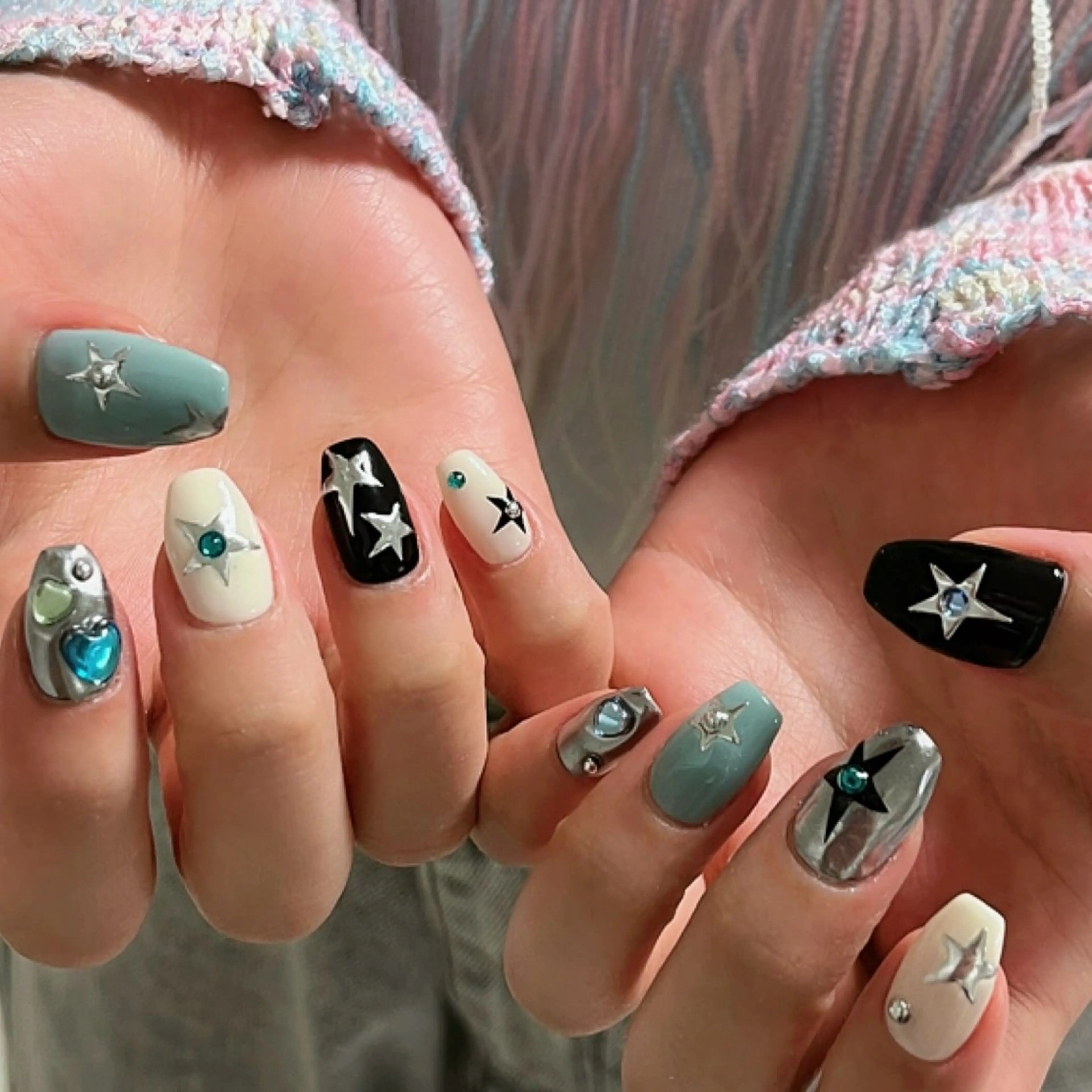 ネイル 【Zina京都駅前】 きぬがわ らむのネイルデザイン