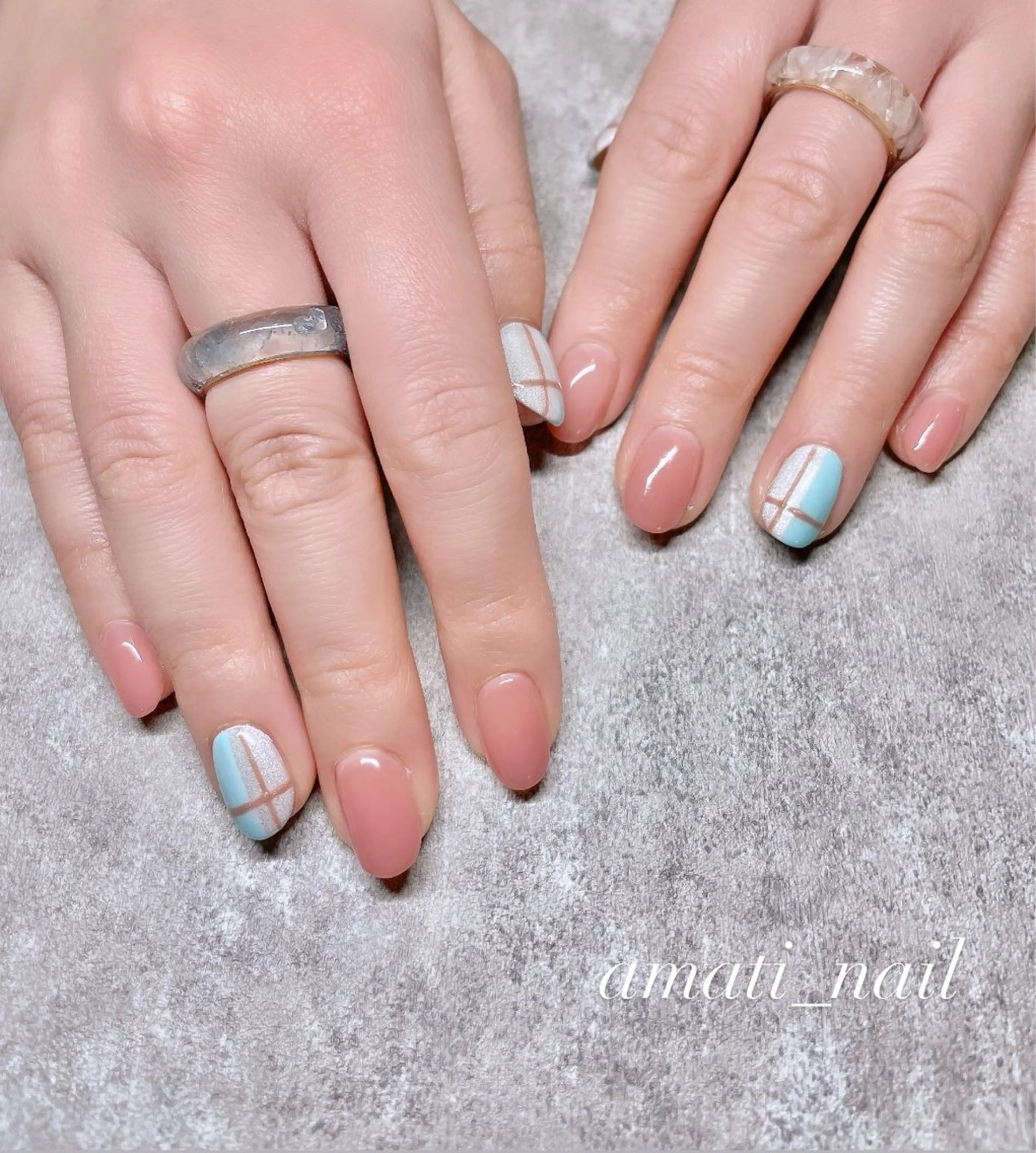 ネイル フットネイル ジェルネイル マグネットネイル ミラーネイル ニュアンスネイル ハンドネイル amati_nail TAKAKOのネイルデザイン