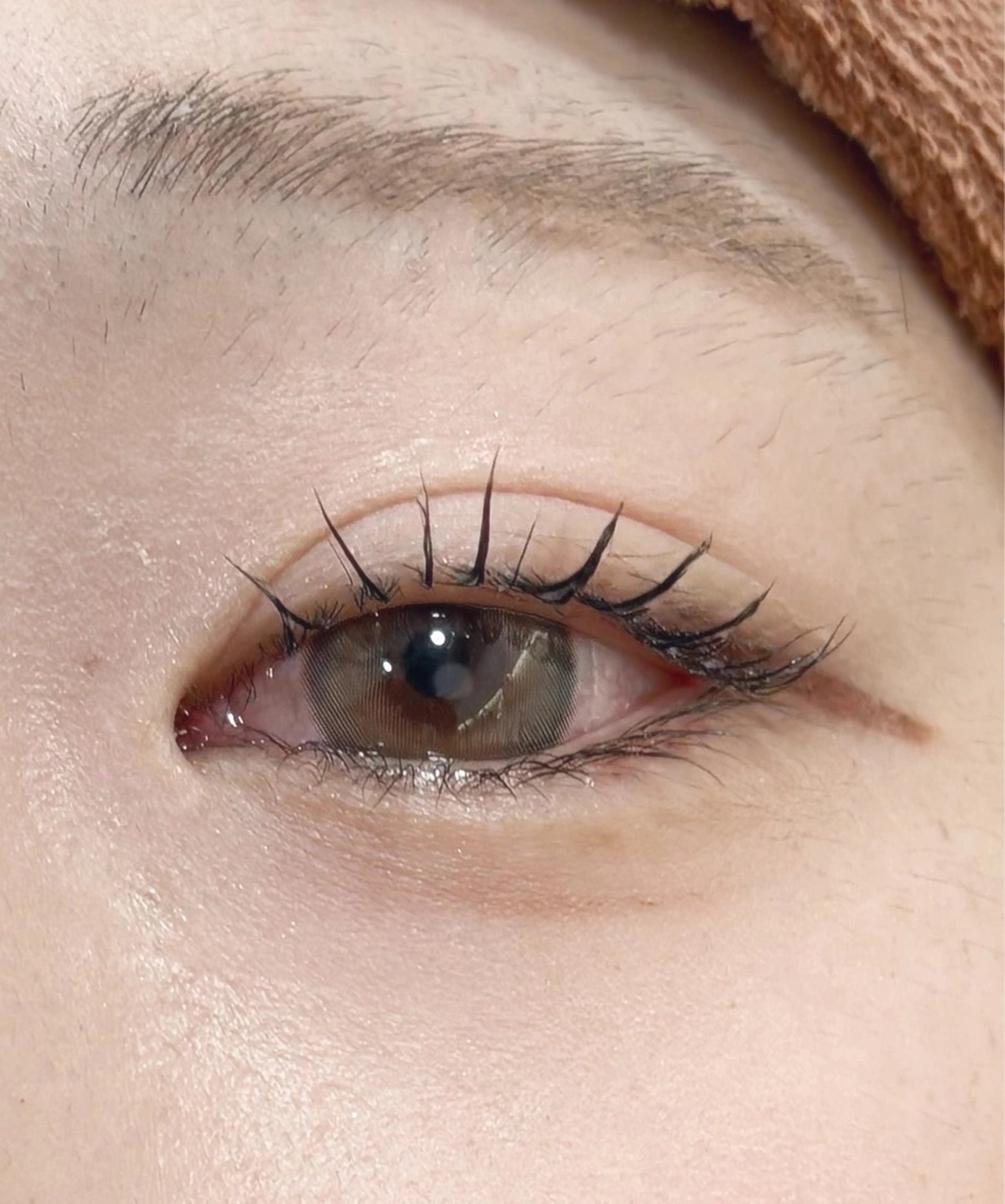 マツエク・マツパ 一重×まつ毛パーマ マツパ femme横川 さきの眉毛・アイブロウイメージ