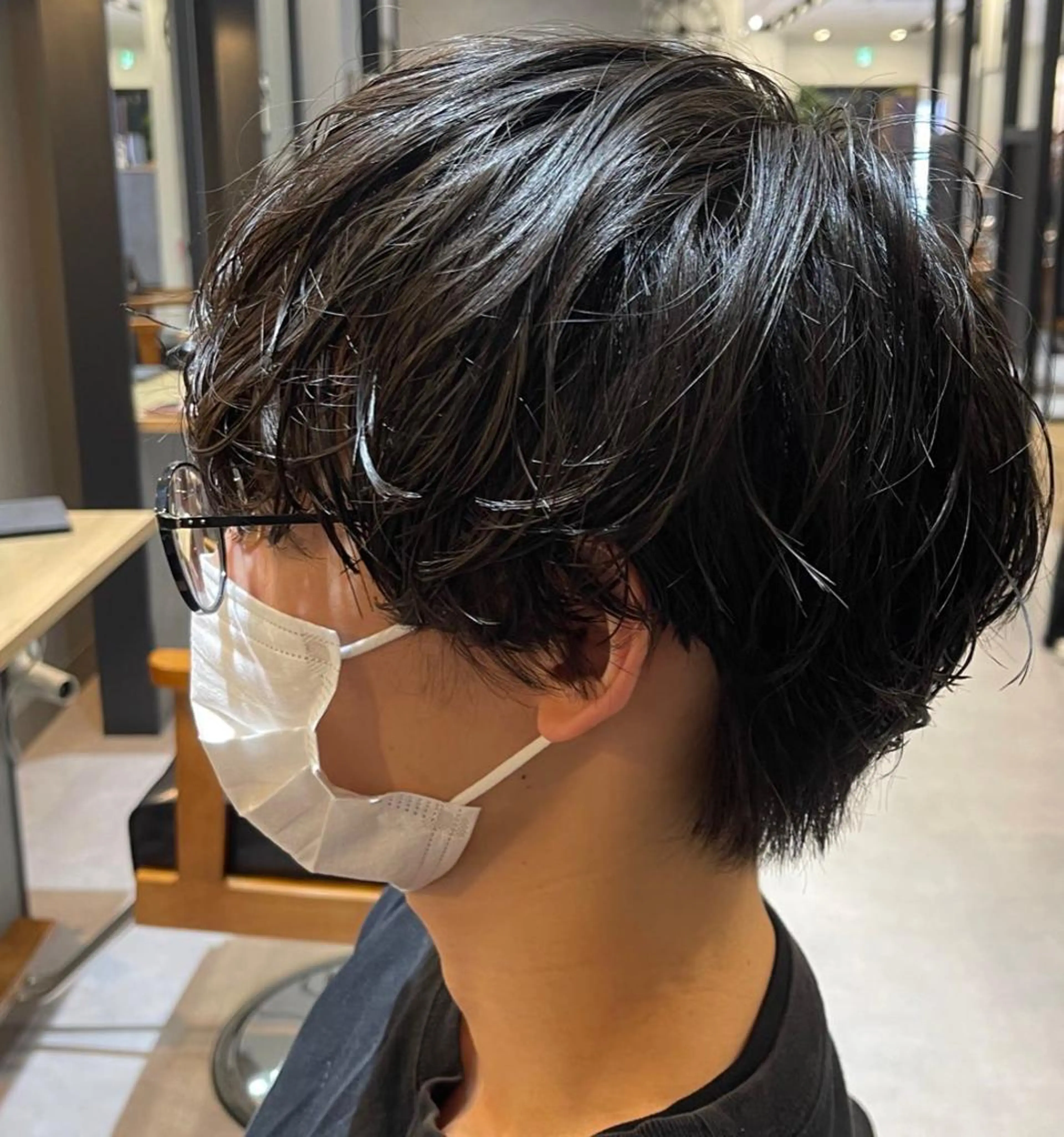 ショート パーマ ショートとレイヤーが 好きな人|三浦翔のヘアスタイル