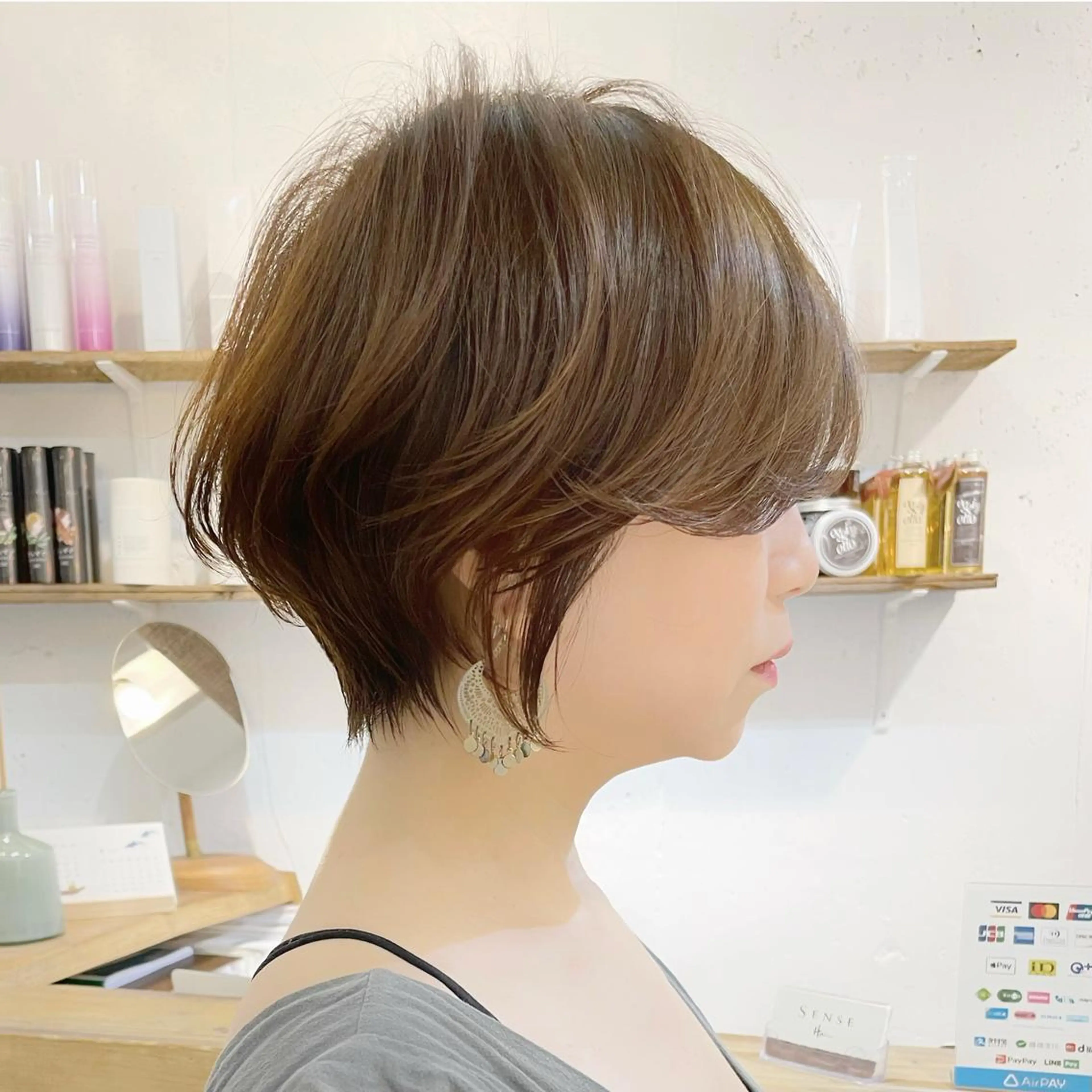 ショート 表参道/大人ショート カットモデル募集⭐︎のヘアスタイル