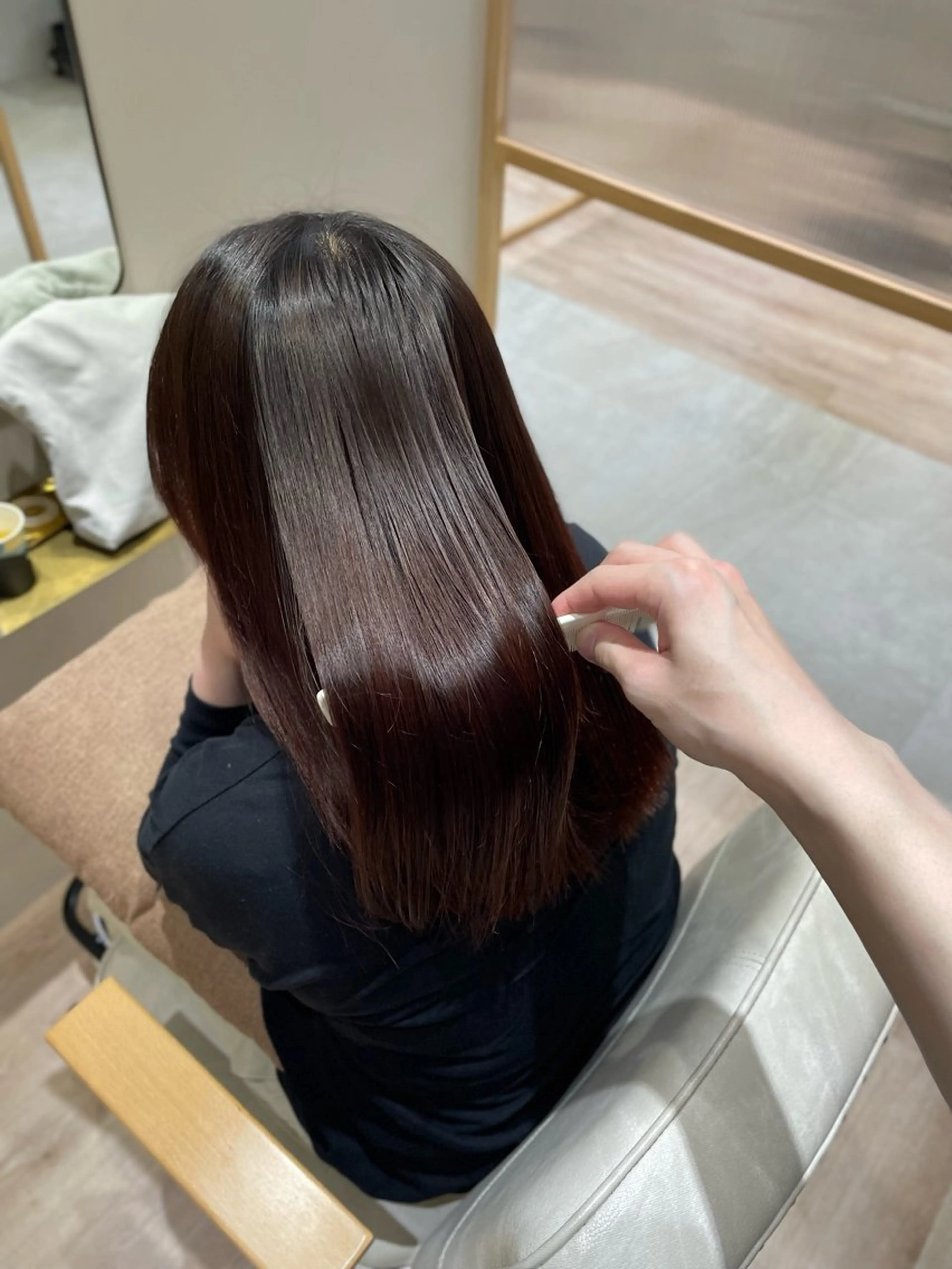 ロング カラー カット 縮毛矯正 トリートメント 【髪質改善・美髪 矯正】🌟だいち🌟のヘアスタイル