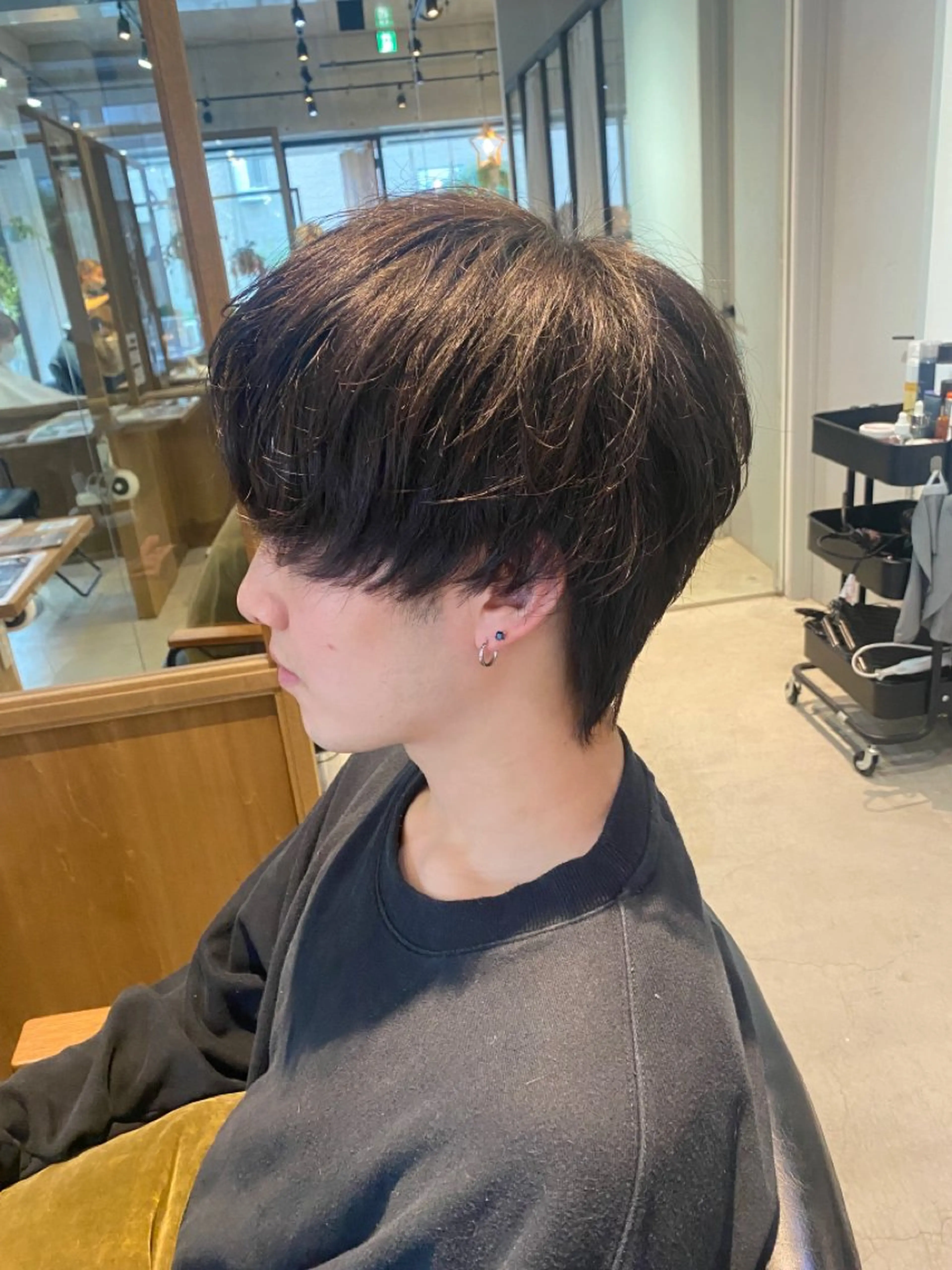 メンズ FERIAあべの店 瀧本岬のヘアスタイル