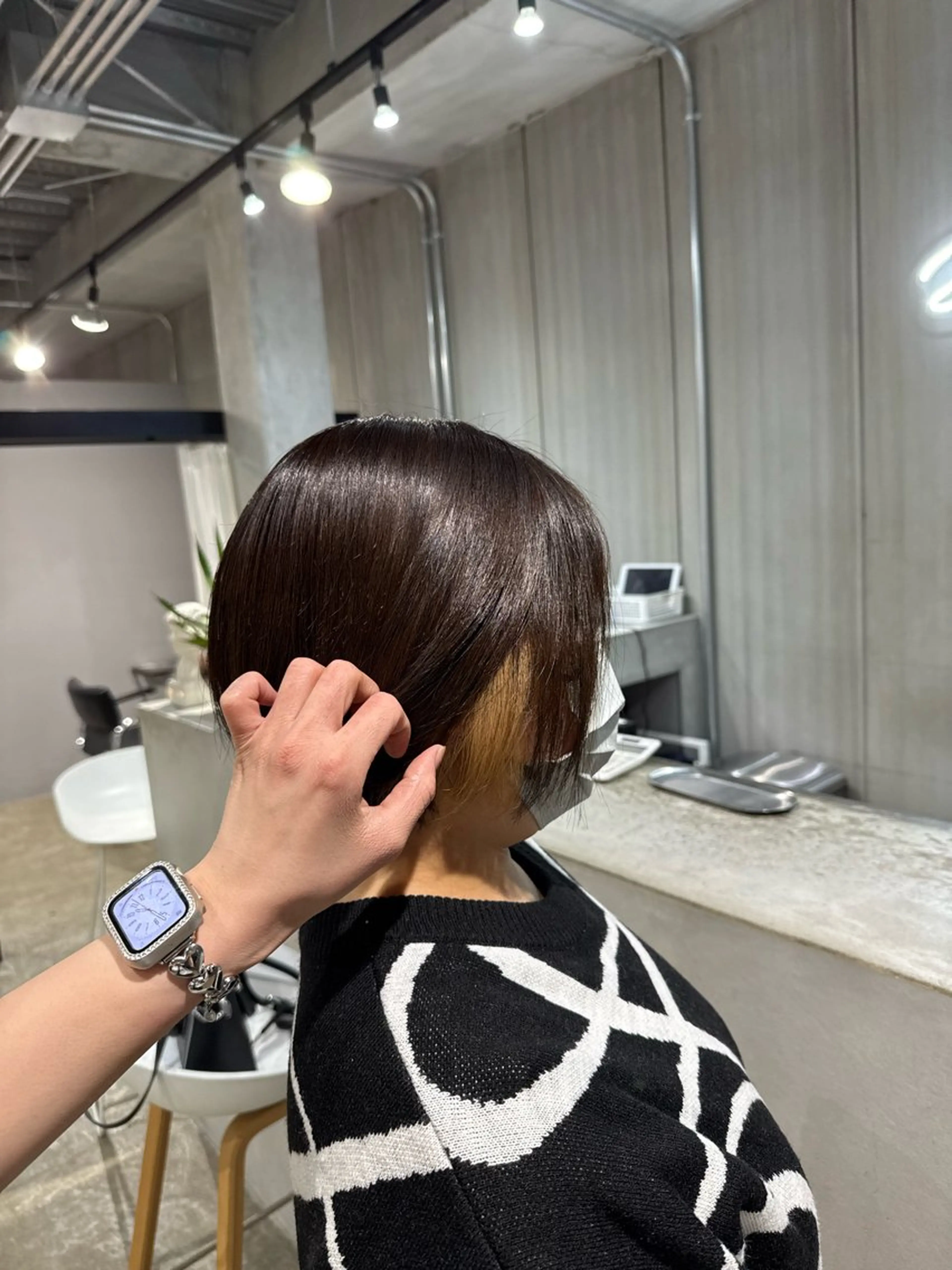 カラー ヘアカラー トリートメント 小倉/髪質改善 /カラー/五郡 陽菜のヘアスタイル