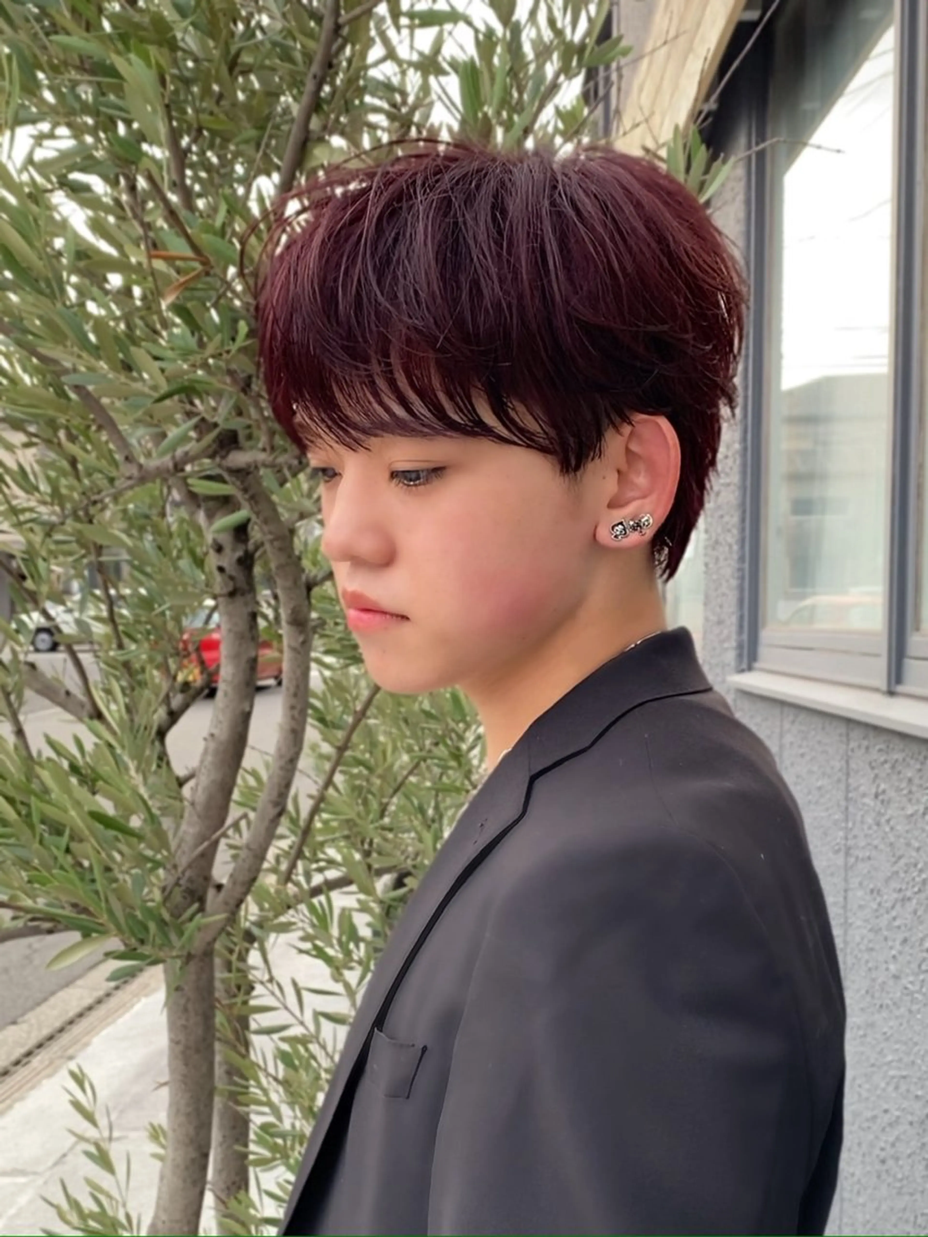 ショート yoshimi men's限定のヘアスタイル