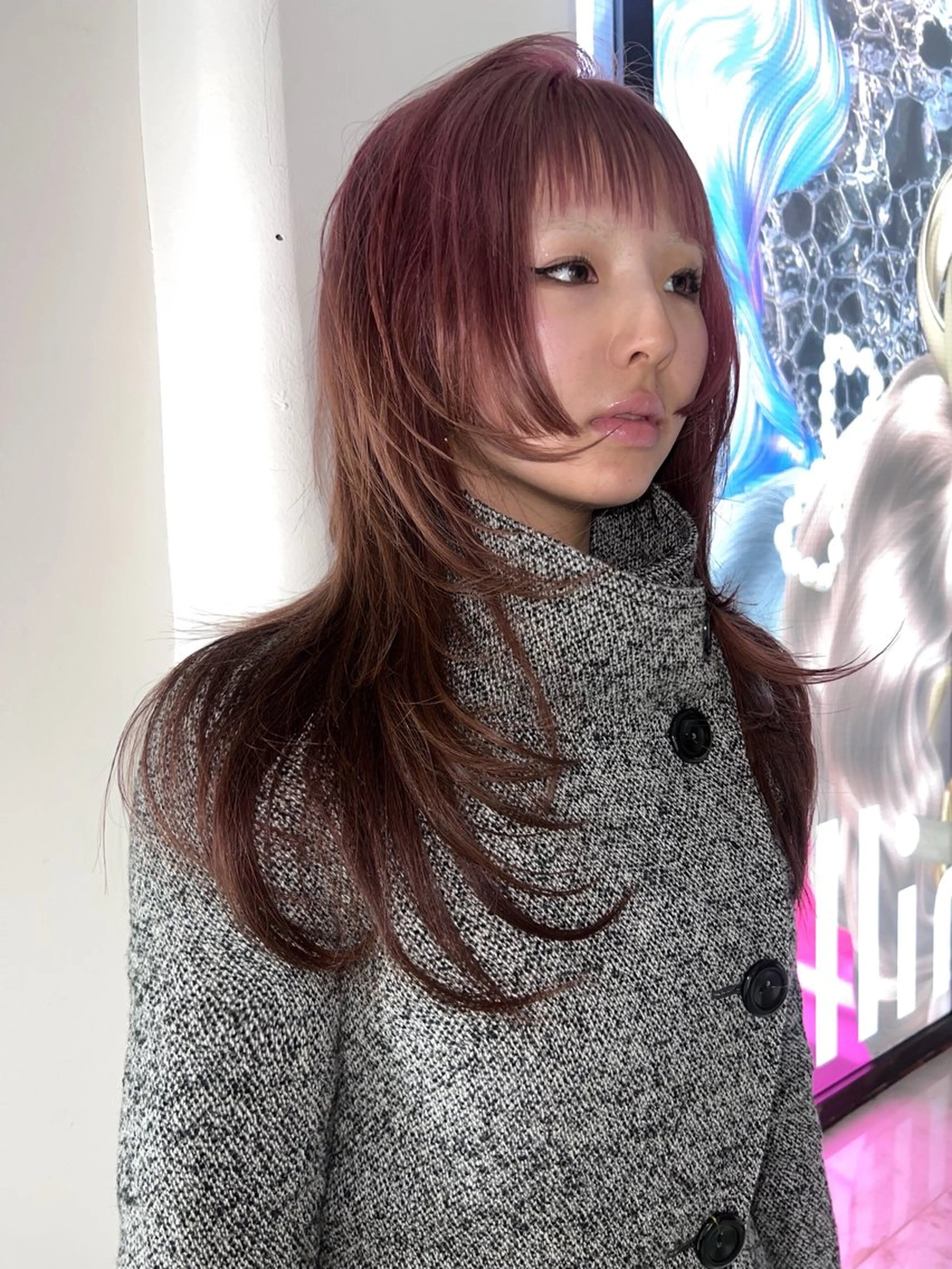 ロング ヘアカラー AIRA/ブリーチ ‪/透明感カラーのヘアスタイル