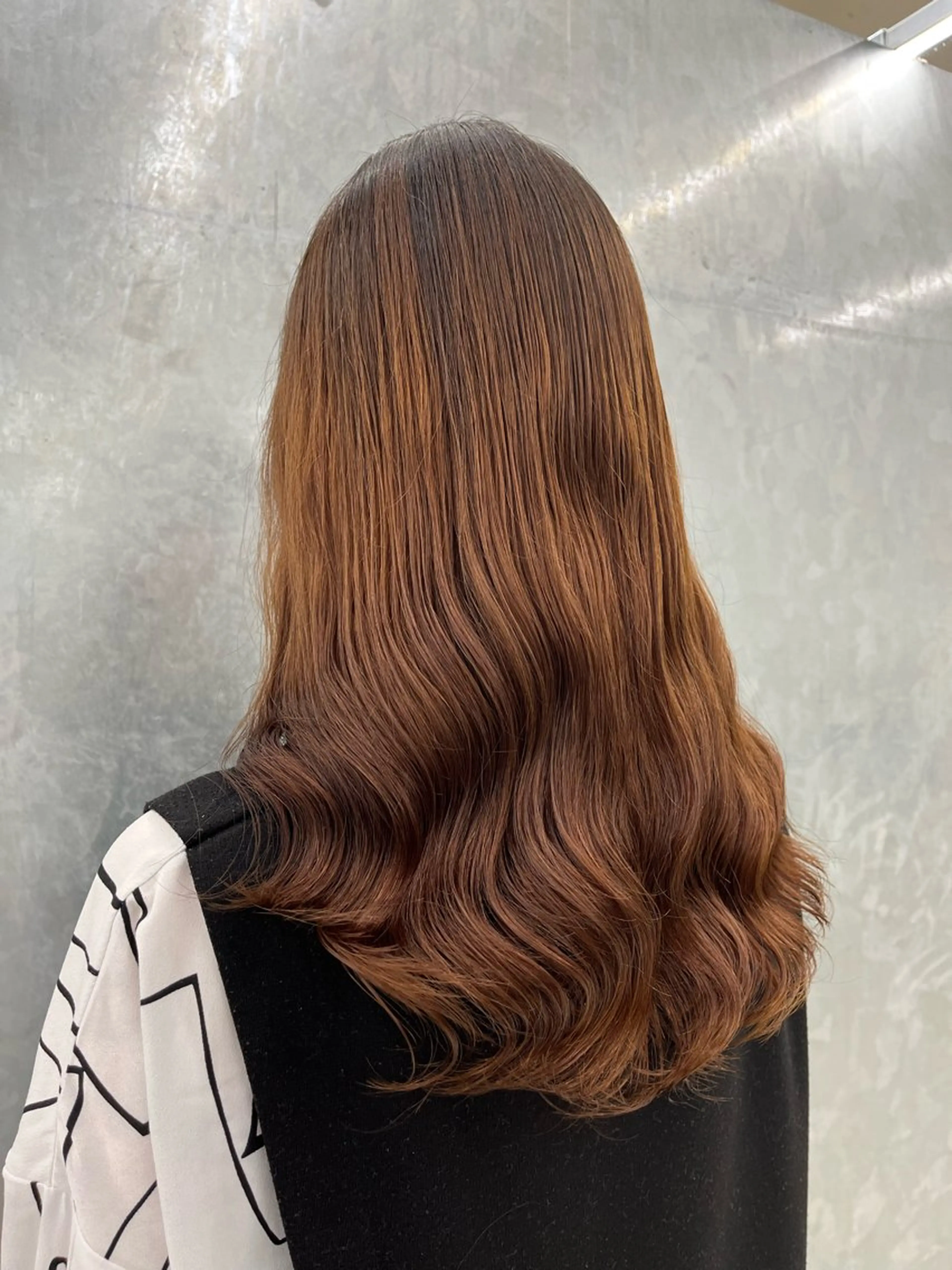 パーマ デジタルパーマ 神作 汐里　江古田 /透明感カラー🌿のヘアスタイル