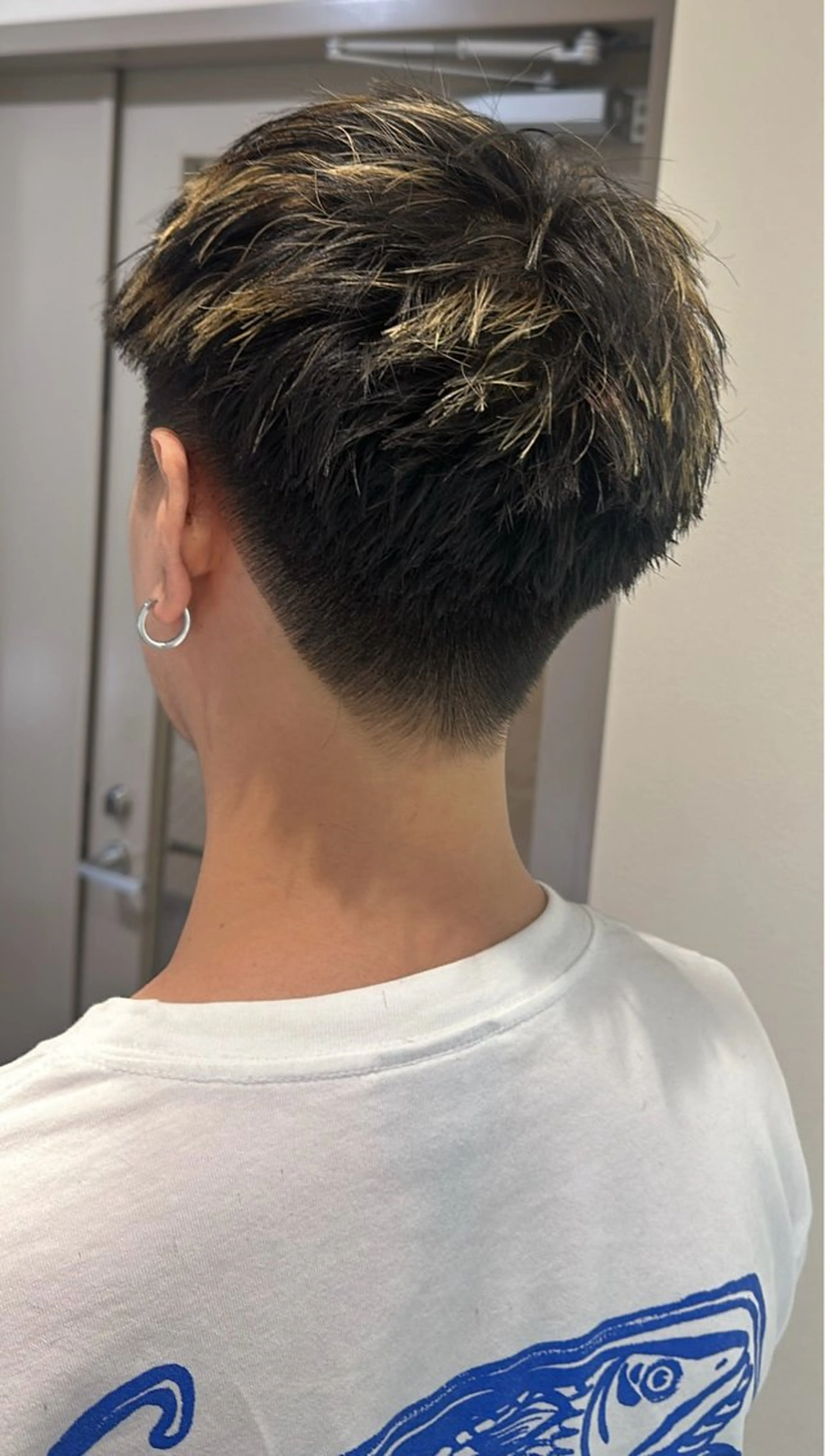 メンズカットモデルの写真