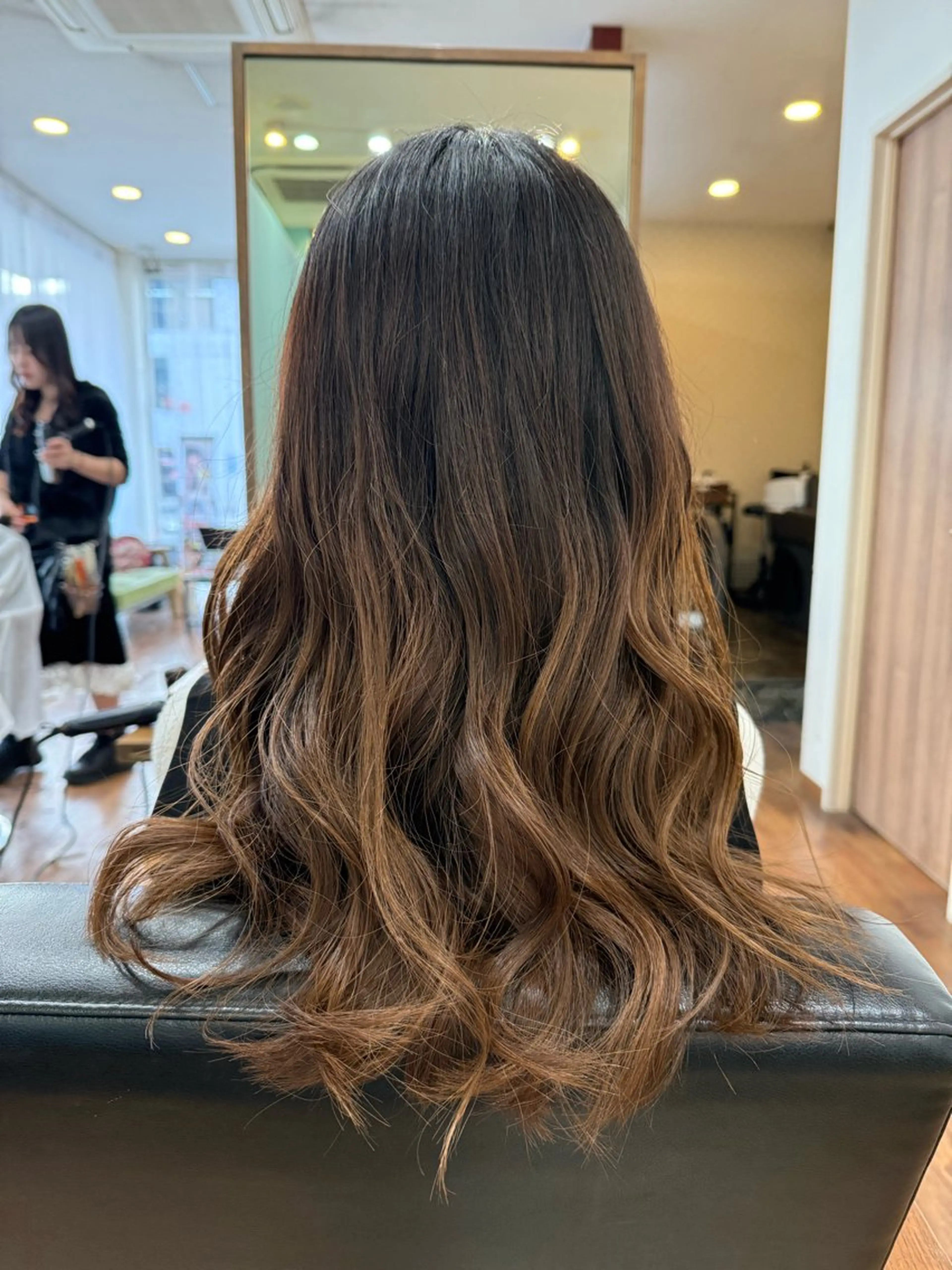ロング 久保田 結衣のヘアスタイル