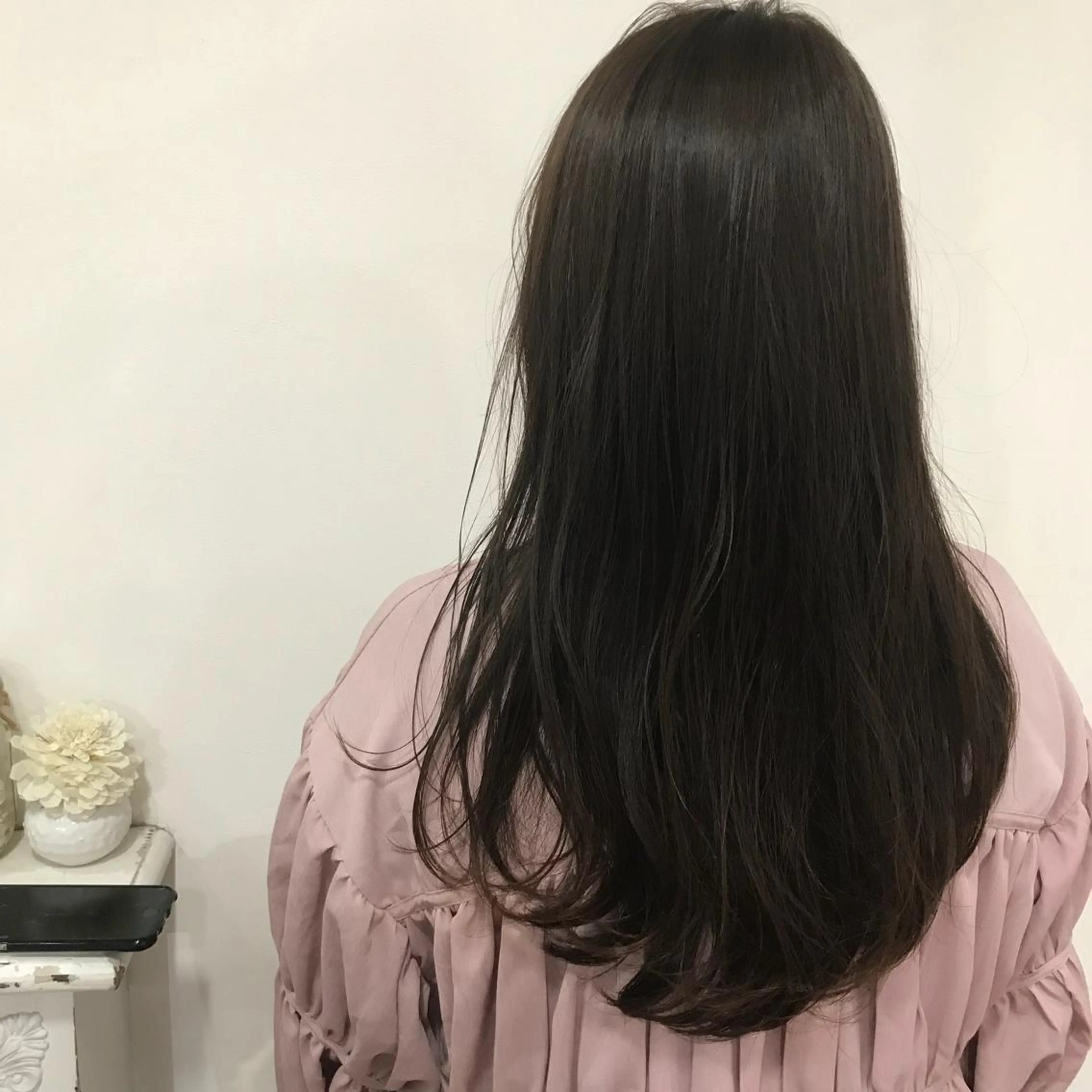 ロング カラー イルミナカラー トリートメント ヘアカラー トリートメント レイヤー/顔周り /AKARIのヘアスタイル