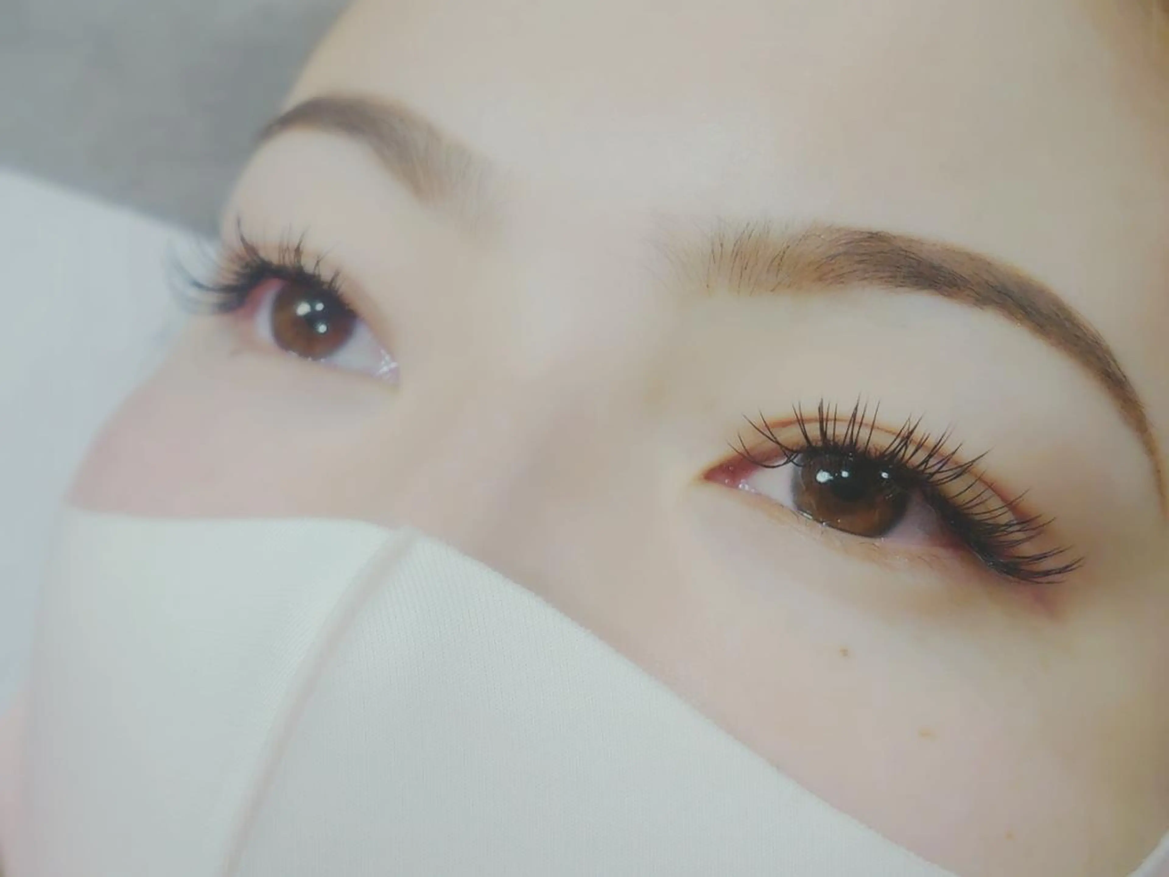 再来限定! オフ無し40本マツエクフラット (JまたはCカール限定)の写真