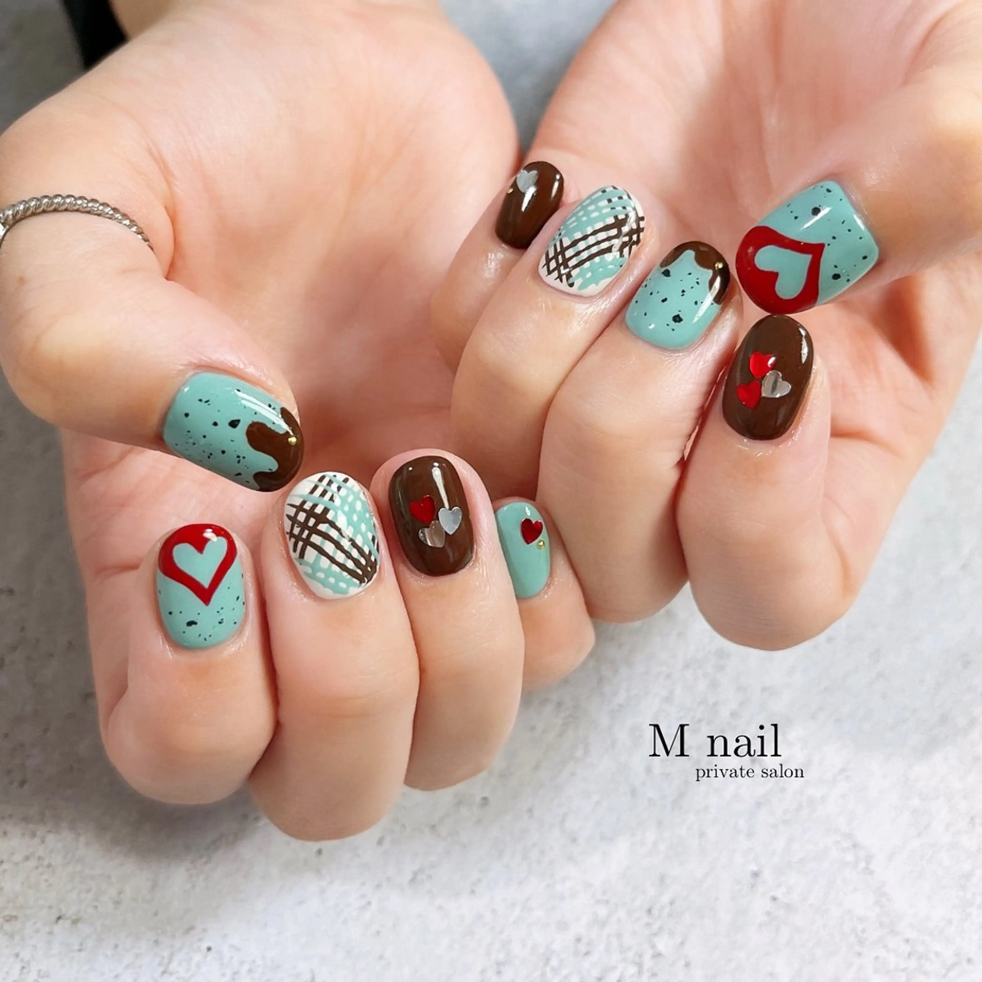 ネイル ハンドネイル M nailのネイルデザイン