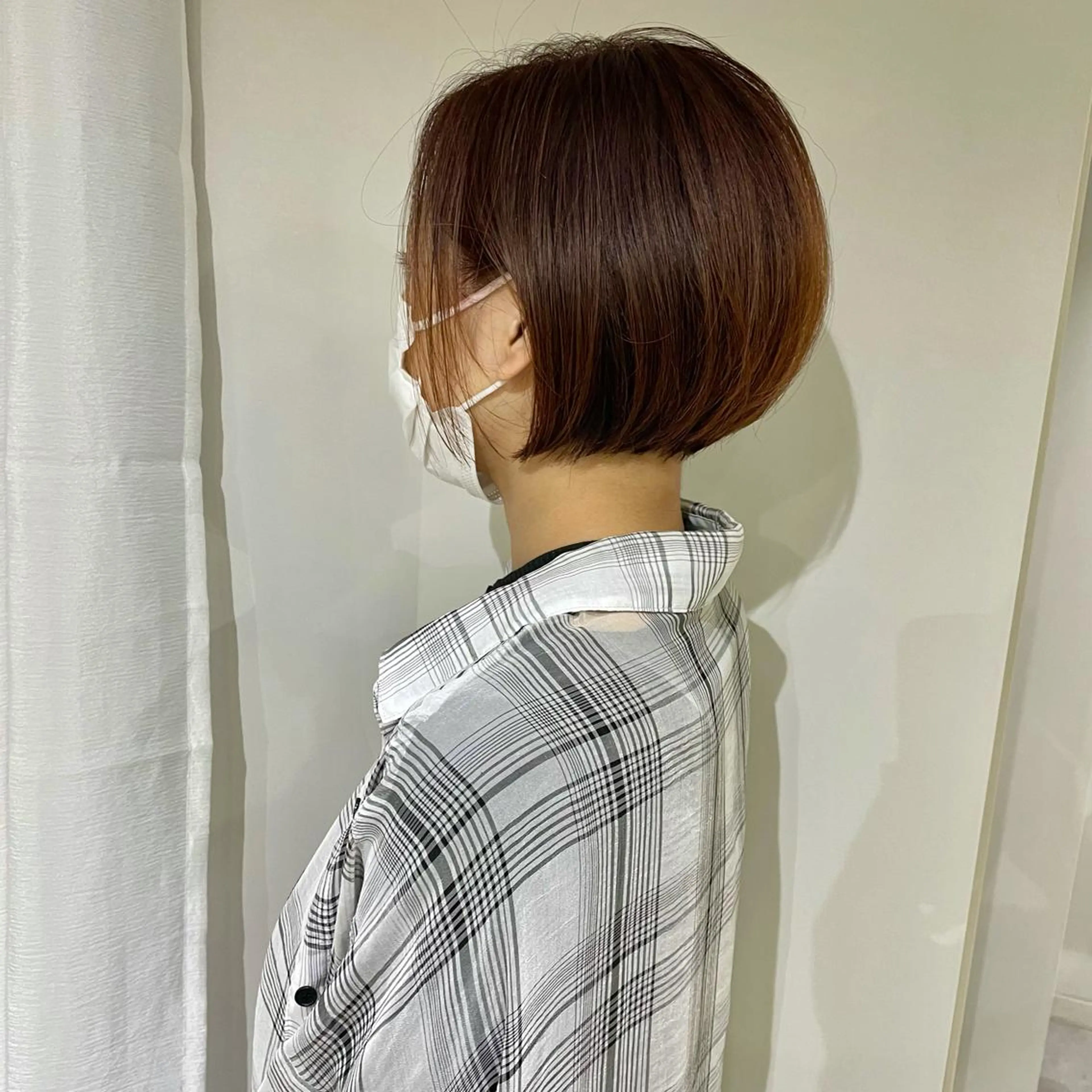 ショート ショートボブ ボブ ショートヘア ショート　ボブ メンズ　パーマのヘアスタイル