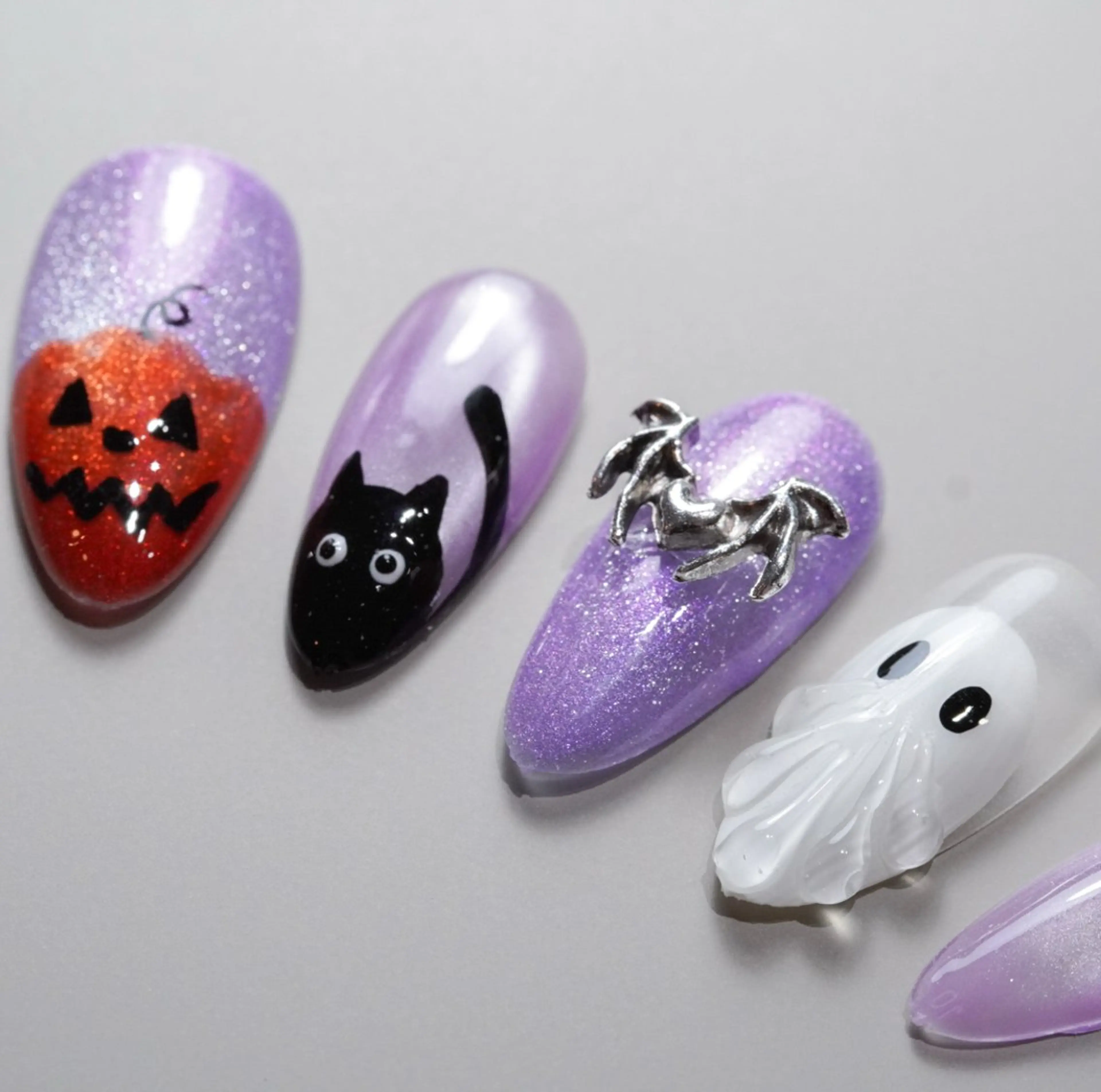 ミディアム ハンドネイル Re nailのネイルデザイン