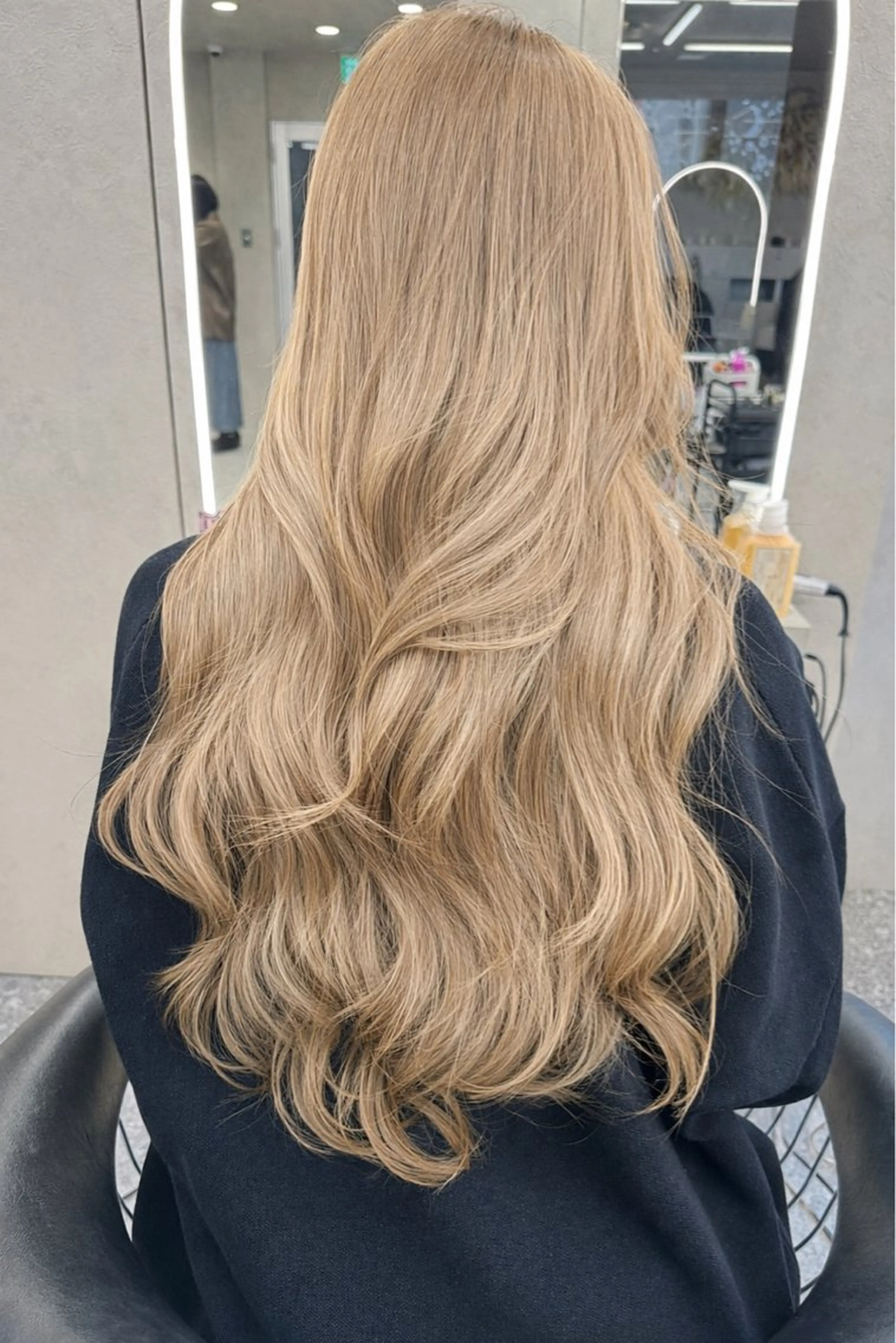 セミロング カット ヘアカラー トリートメント 顔周り🇰🇷ロンド レイヤー✨カジワラのヘアスタイル