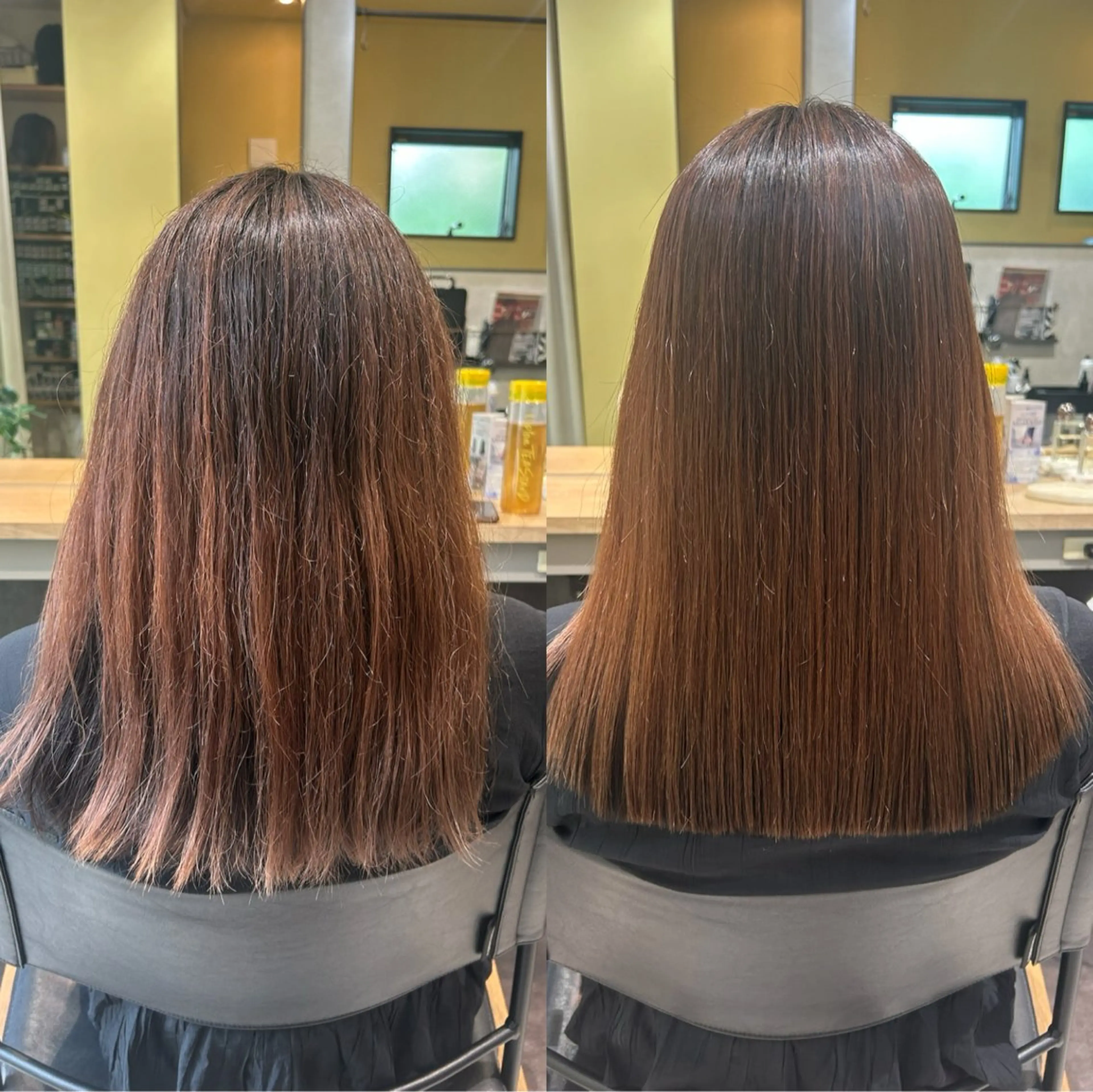 ロング パーマ 髪質改善 ストレートパーマ カット 縮毛矯正 トリートメント ハブヘアー ハブヘアーのヘアスタイル