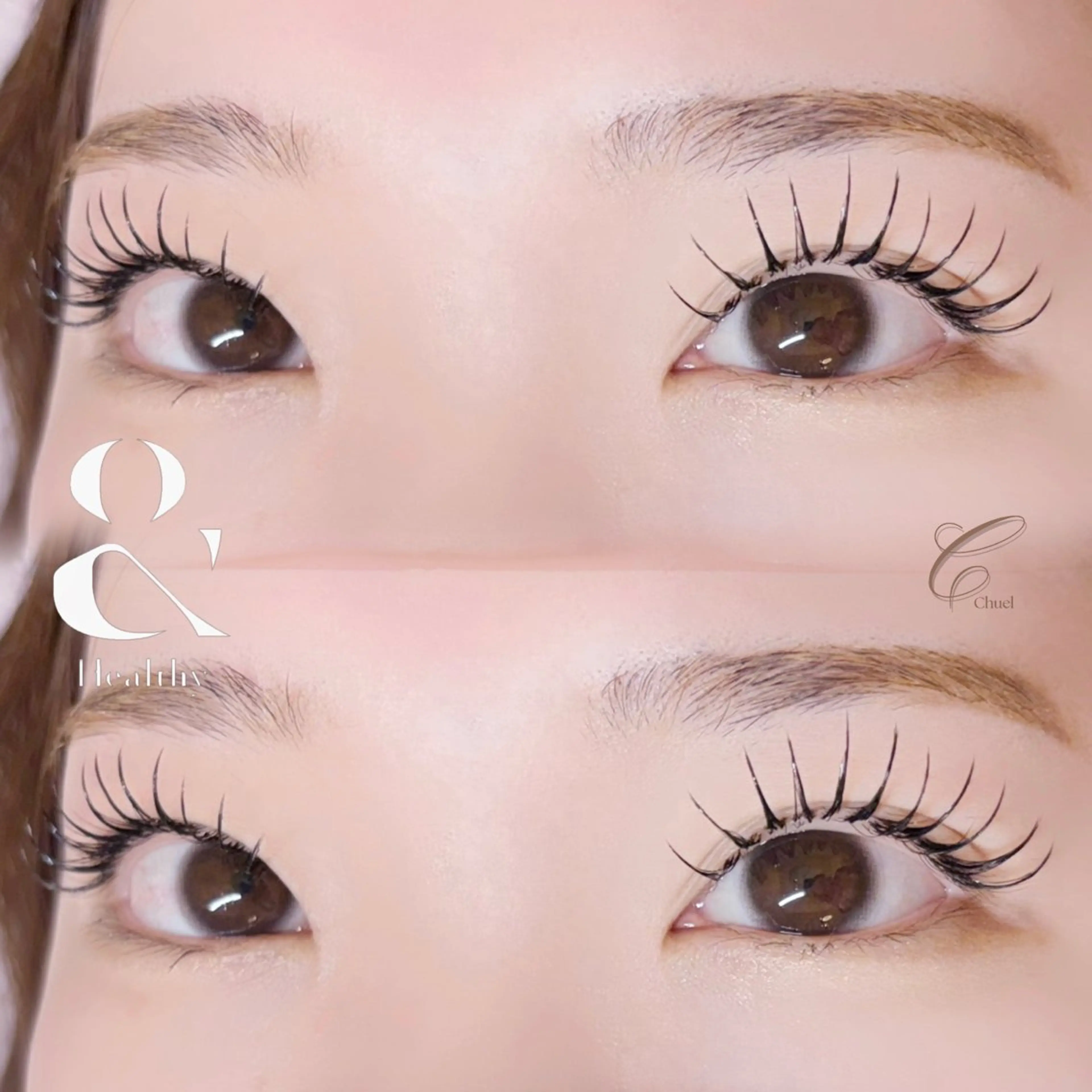 マツエク・マツパ 束感まつ毛 韓国風マツエク まつげパーマ mai .のマツエク・マツパデザイン