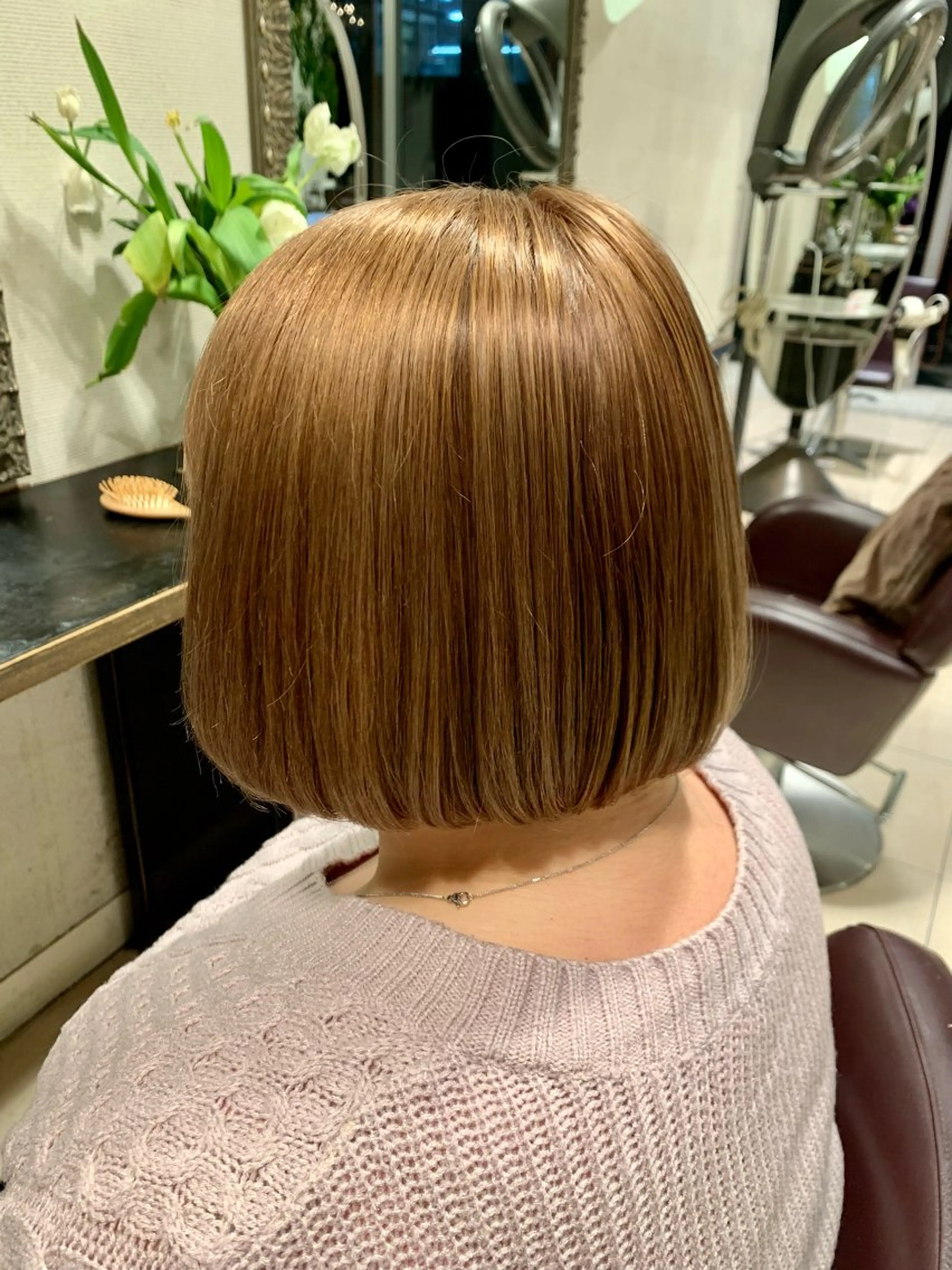 ショート カラー 橋田 恵美のヘアスタイル