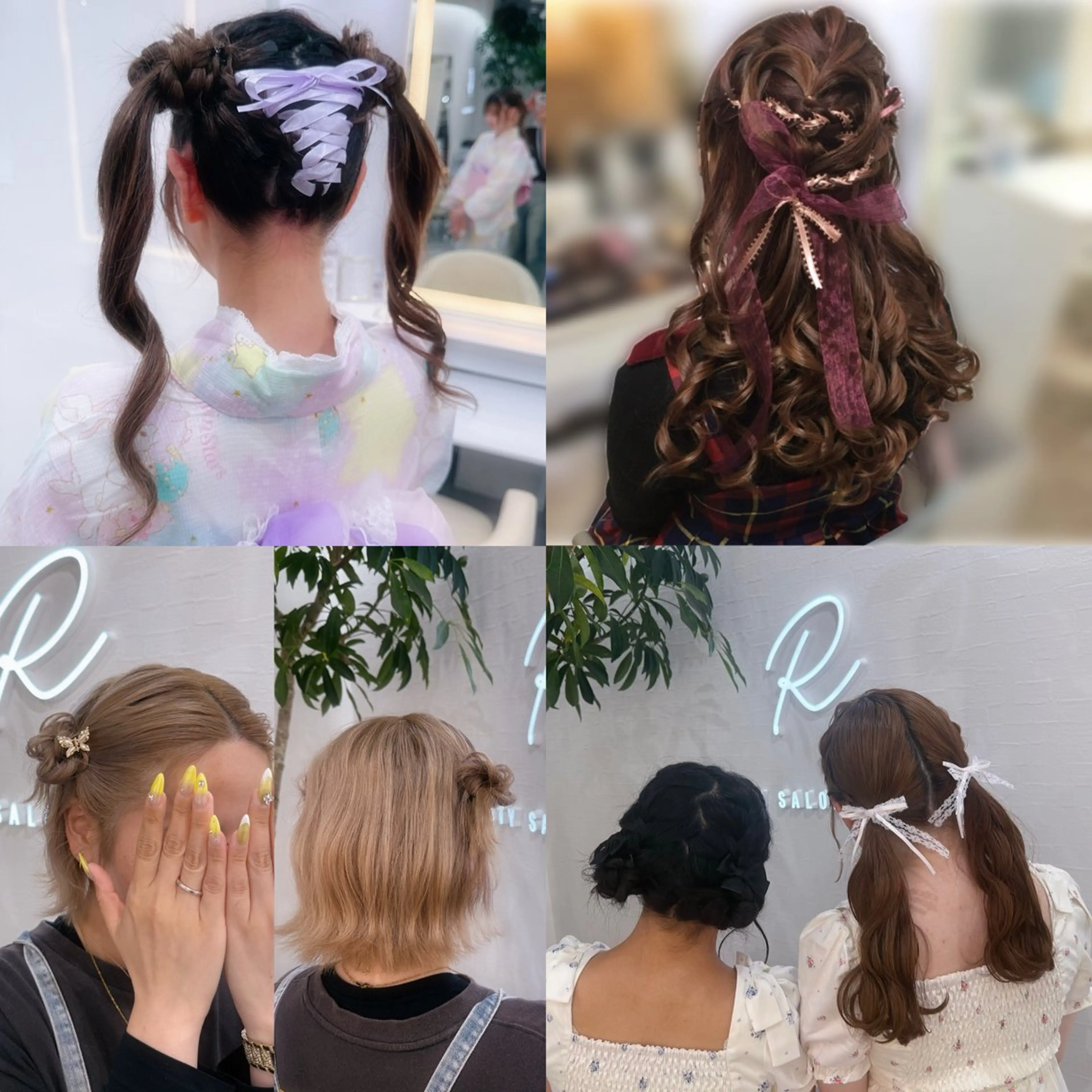 ヘアアレンジ ヘアセット 🤍AIRA🤍のヘアスタイル