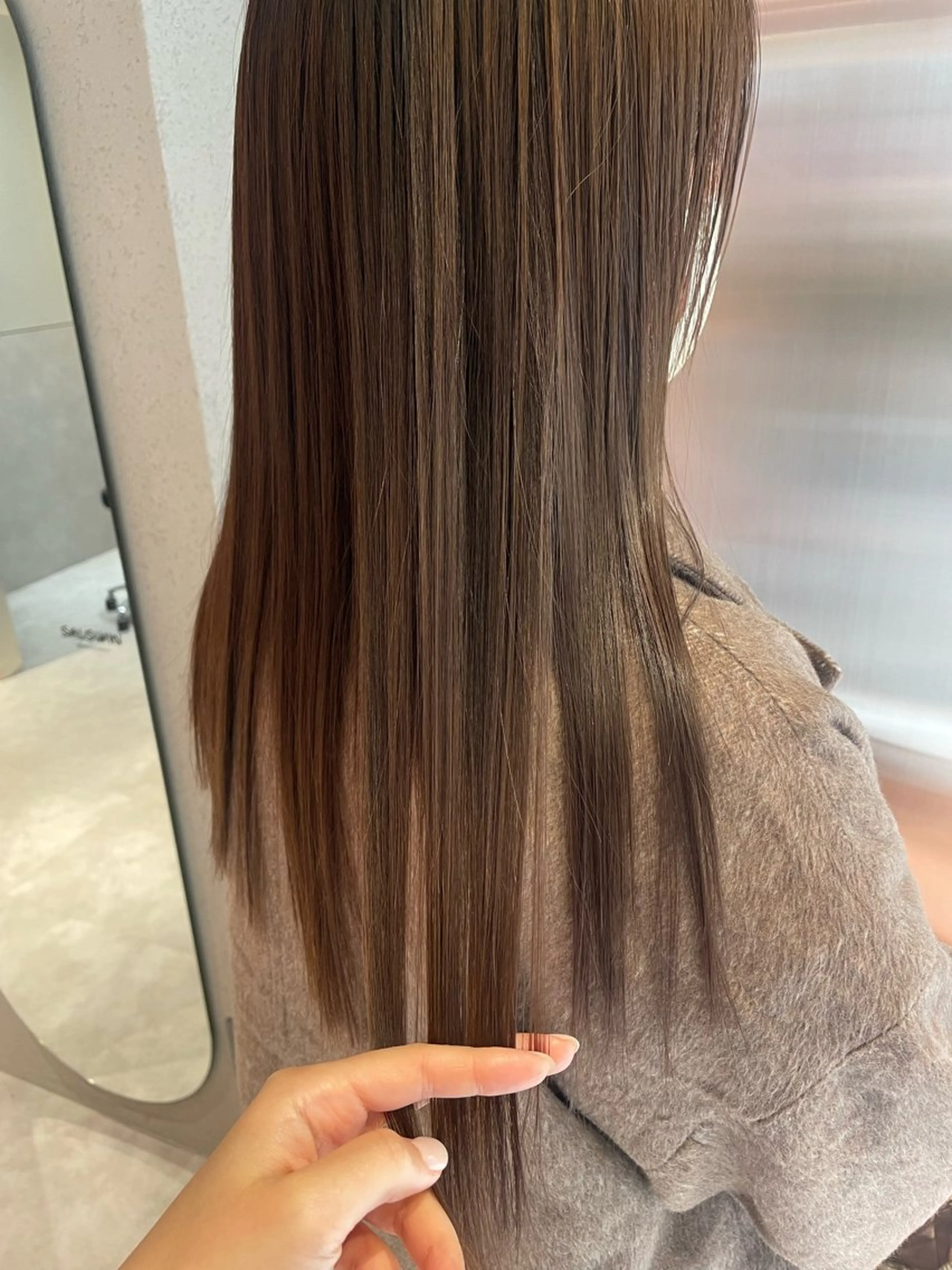 ロング カラー カット ヘアカラー トリートメント SALOWIN 立川所属・MAYU /ナチュラルヘア🌷のヘアスタイル