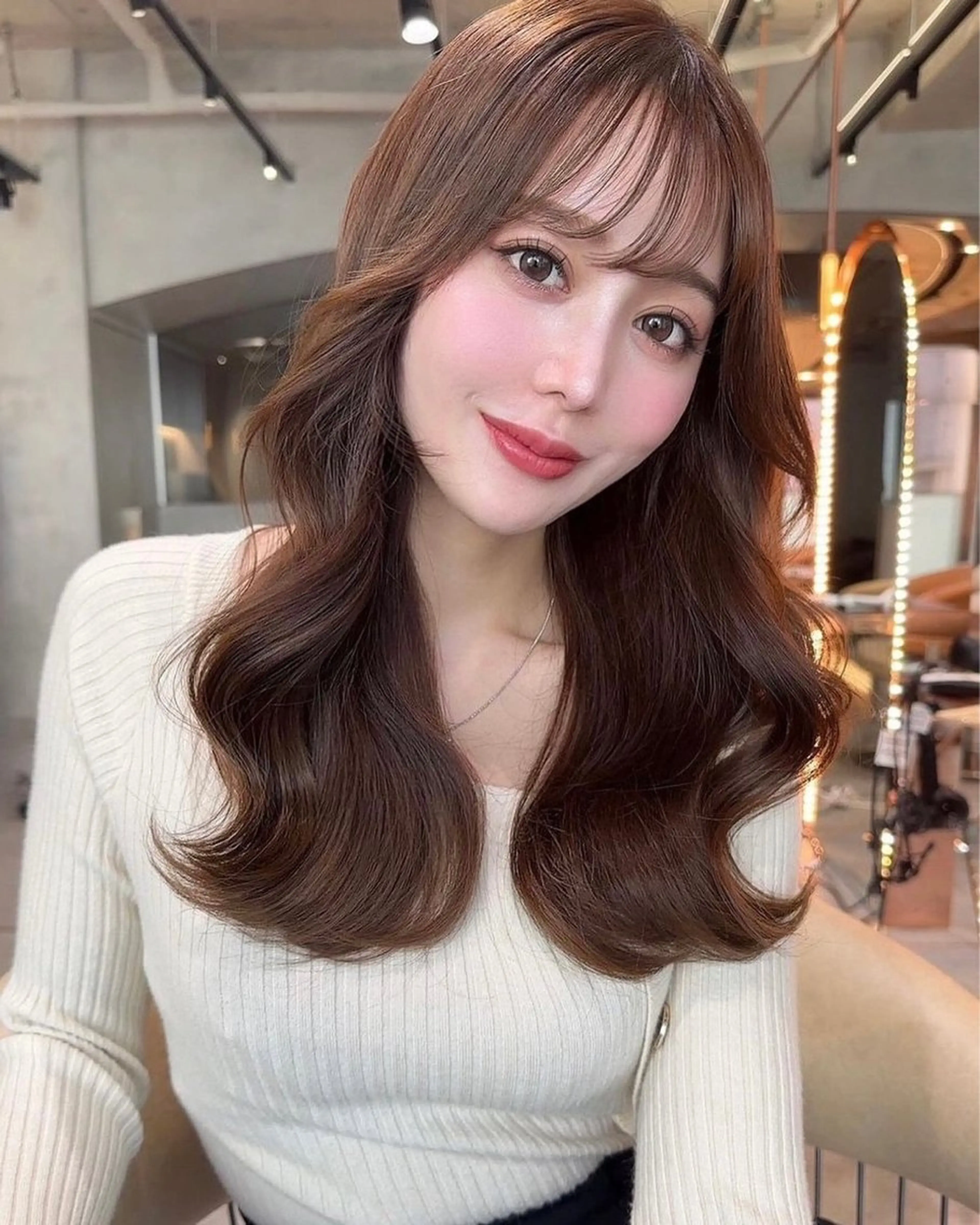 ロング Ma Cherie by Lond所属・としき/韓国/透明 感カラー/レイヤーのヘアスタイル