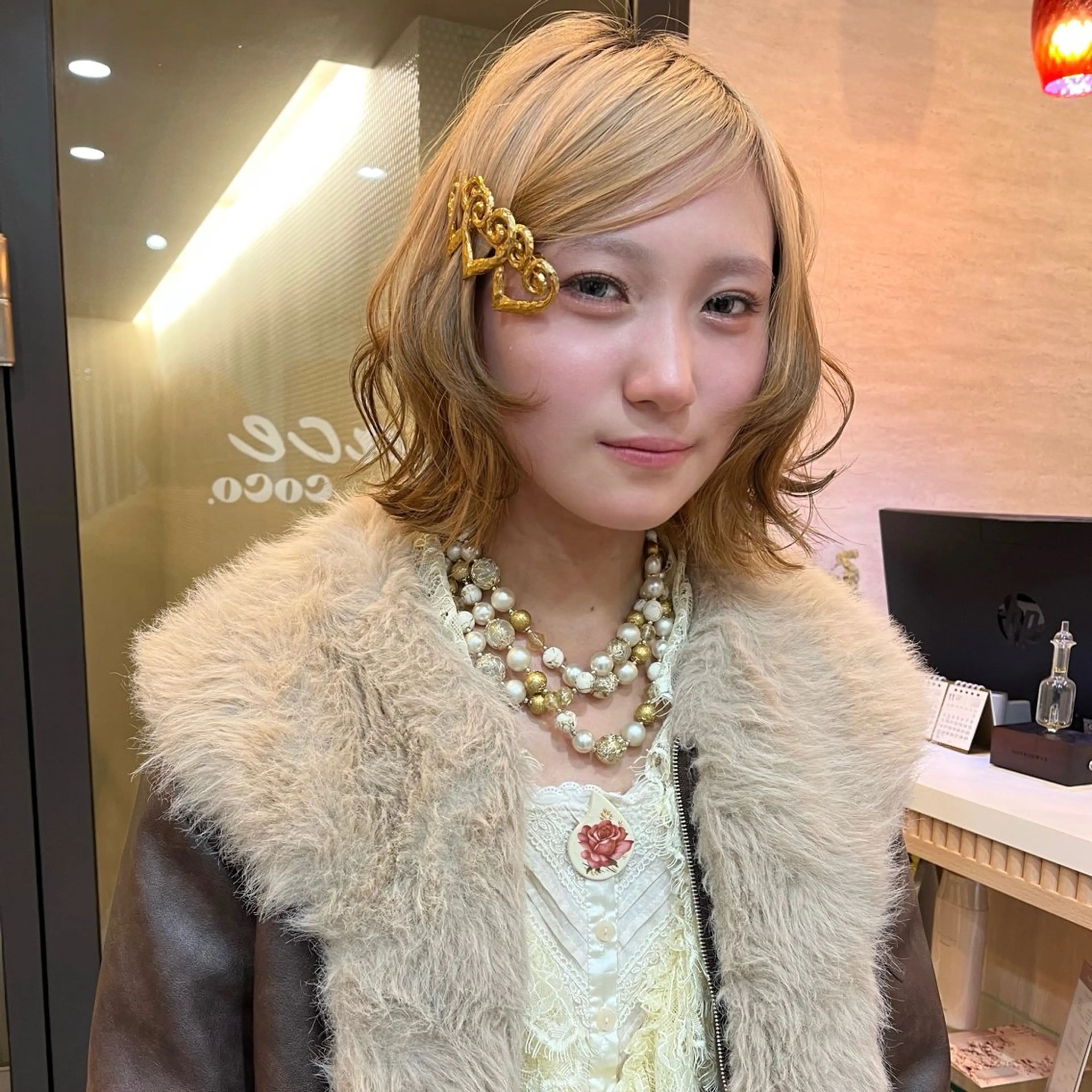 ショート ボブ カット トリートメント レイヤー/暖色/ 髪質改善/永礼芳果のヘアスタイル