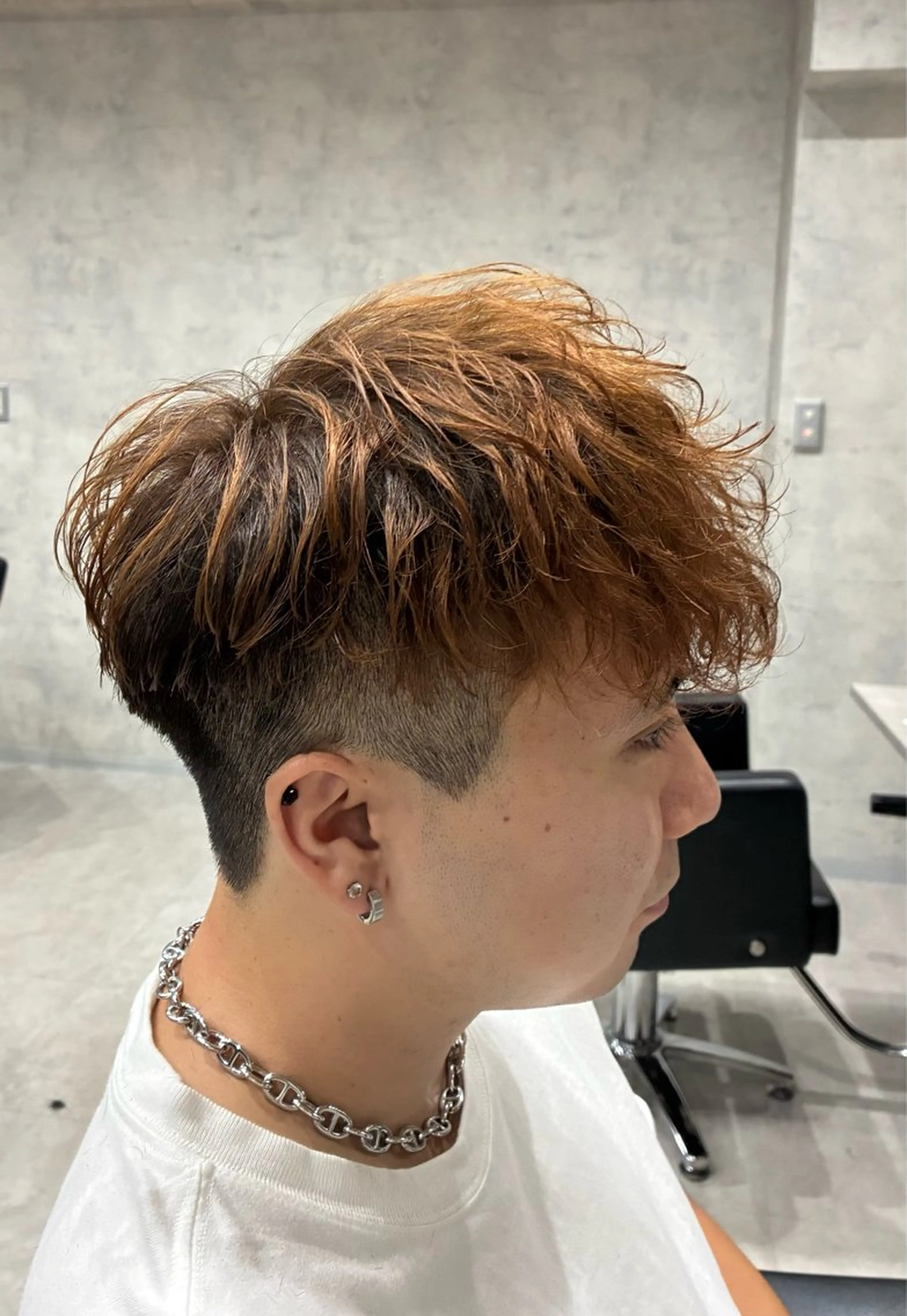 ショート カラー パーマ メンズ メンズパーマ特化💈 髙木颯太💈のヘアスタイル