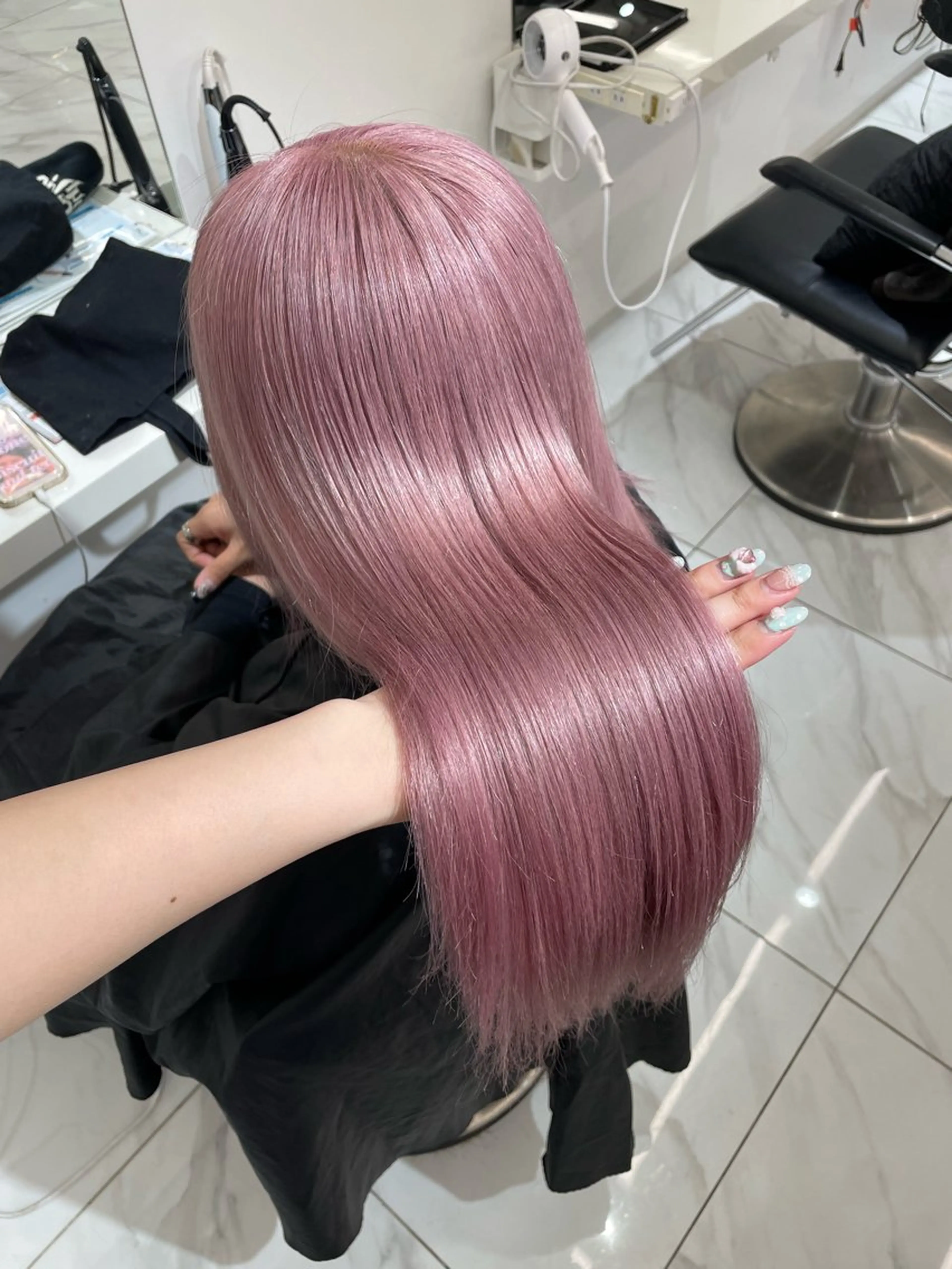 ケアブリーチ➕カラーの写真