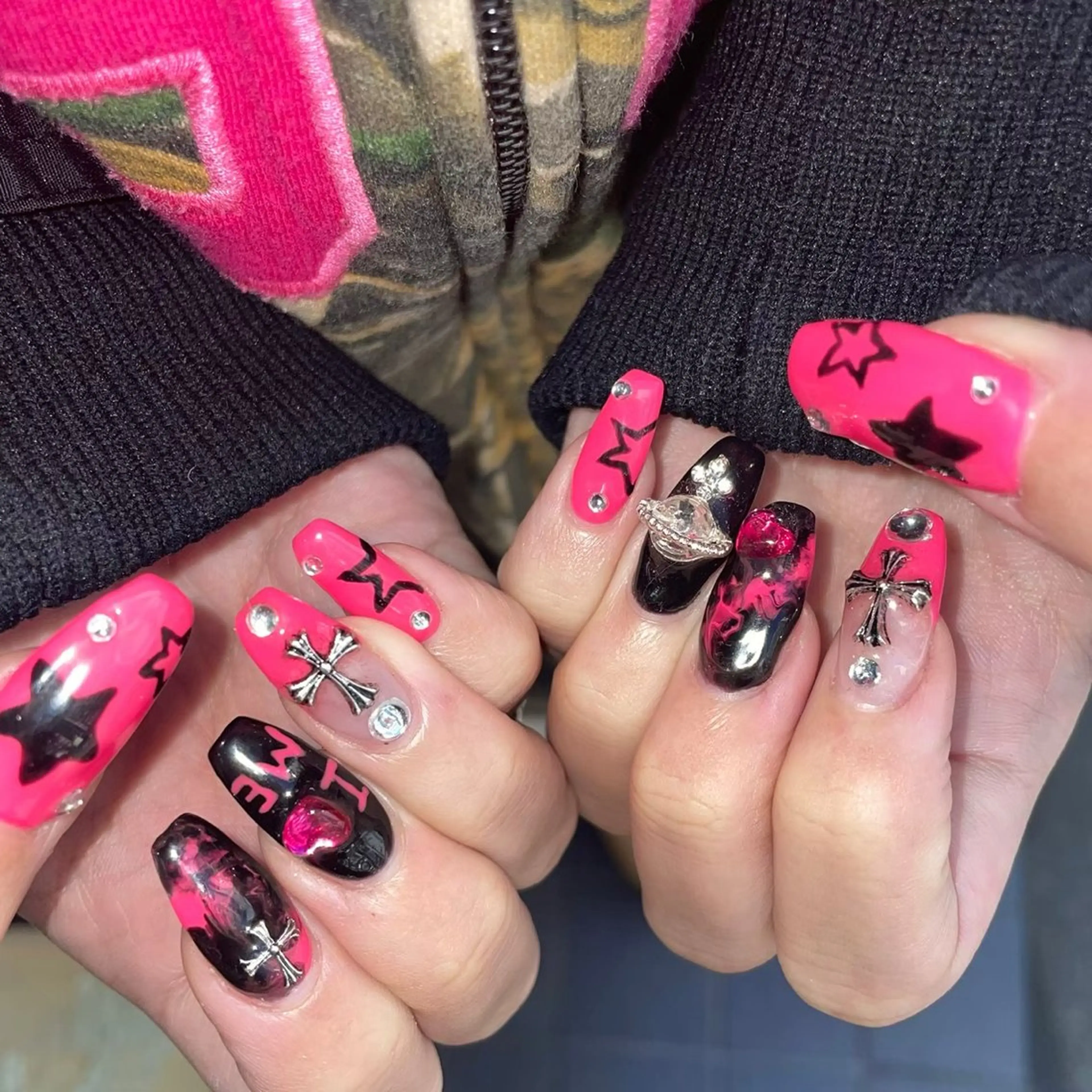 ネイル 🫧カット/パーマ /ネイル/かりん🫧のヘアスタイル