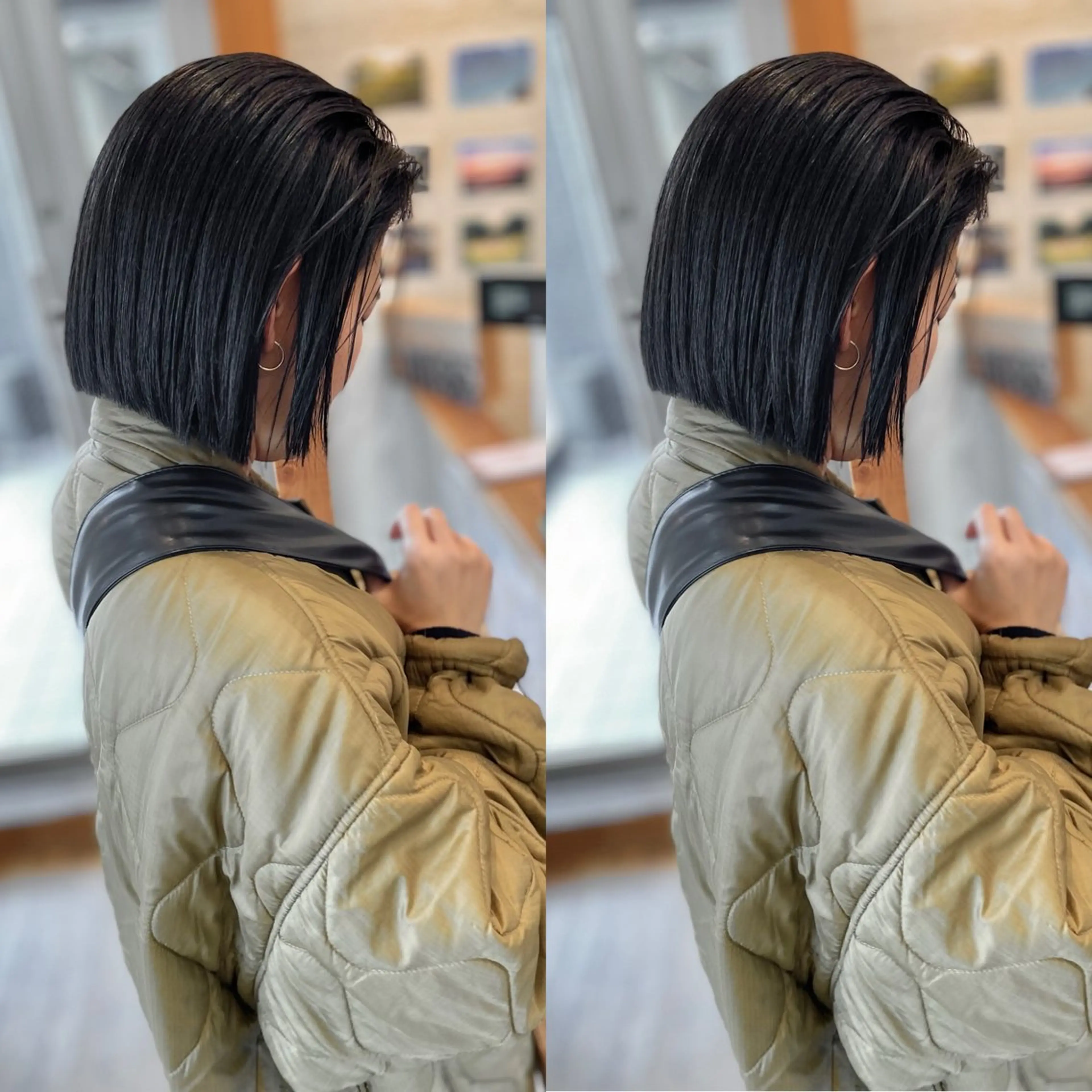 ショート カット 縮毛矯正 木村丈晴✂️ご来店 お待ちしてます😊のヘアスタイル