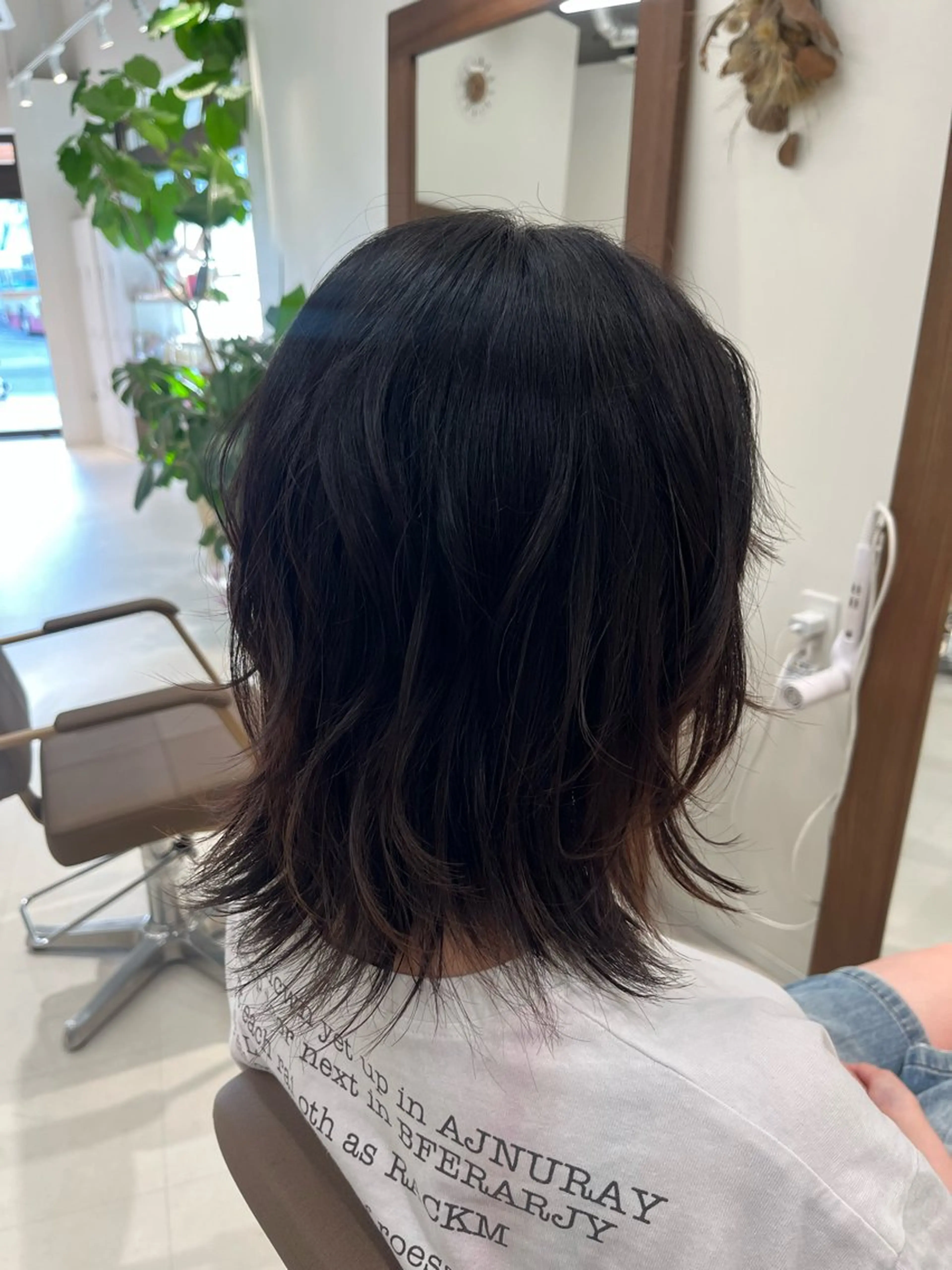 ミディアム カット トリートメント ボブパーマ／アレンジ Onのヘアスタイル