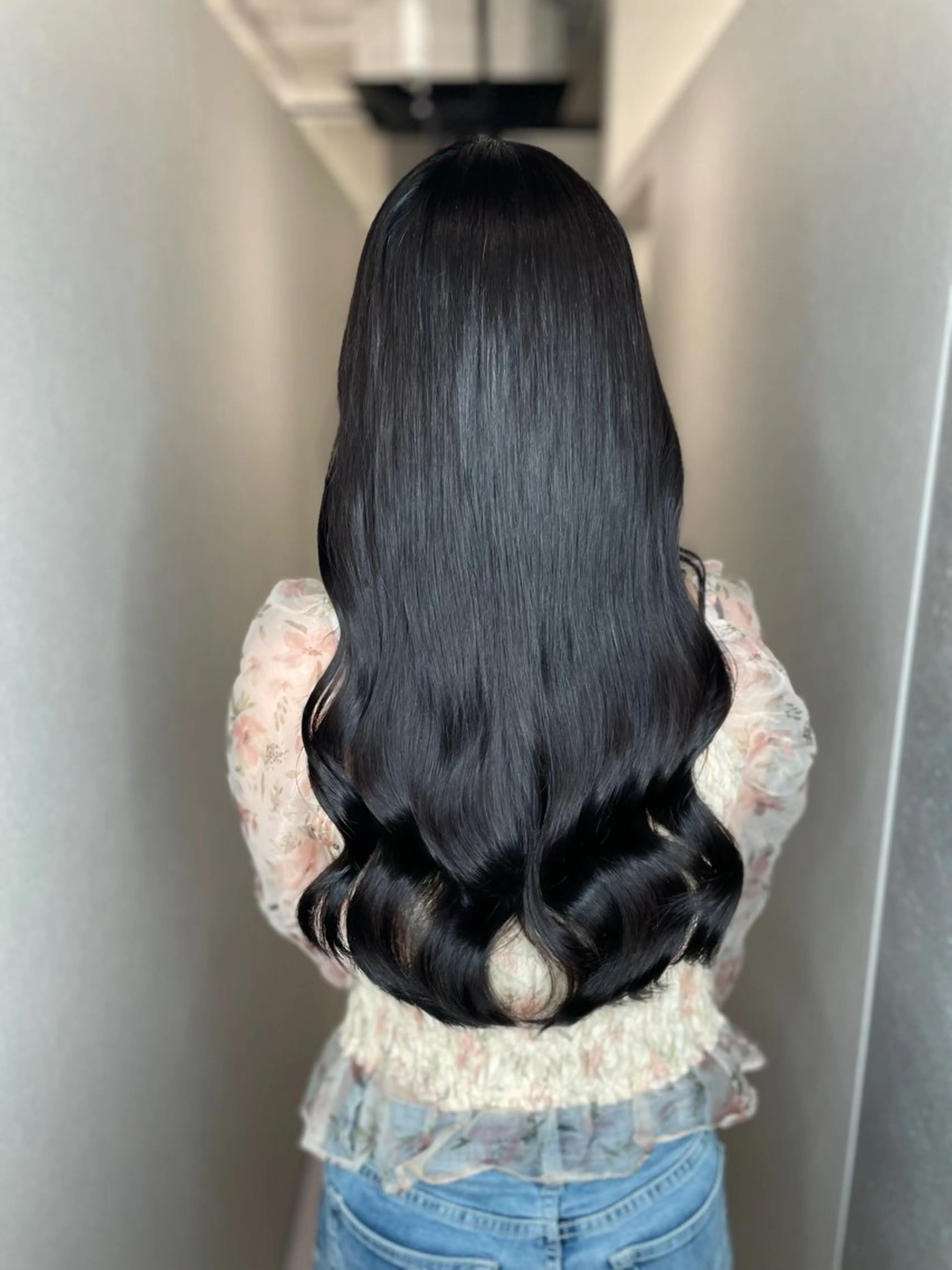 ロング カラー 透明感カラー 髪質改善 今井 勝也のヘアスタイル