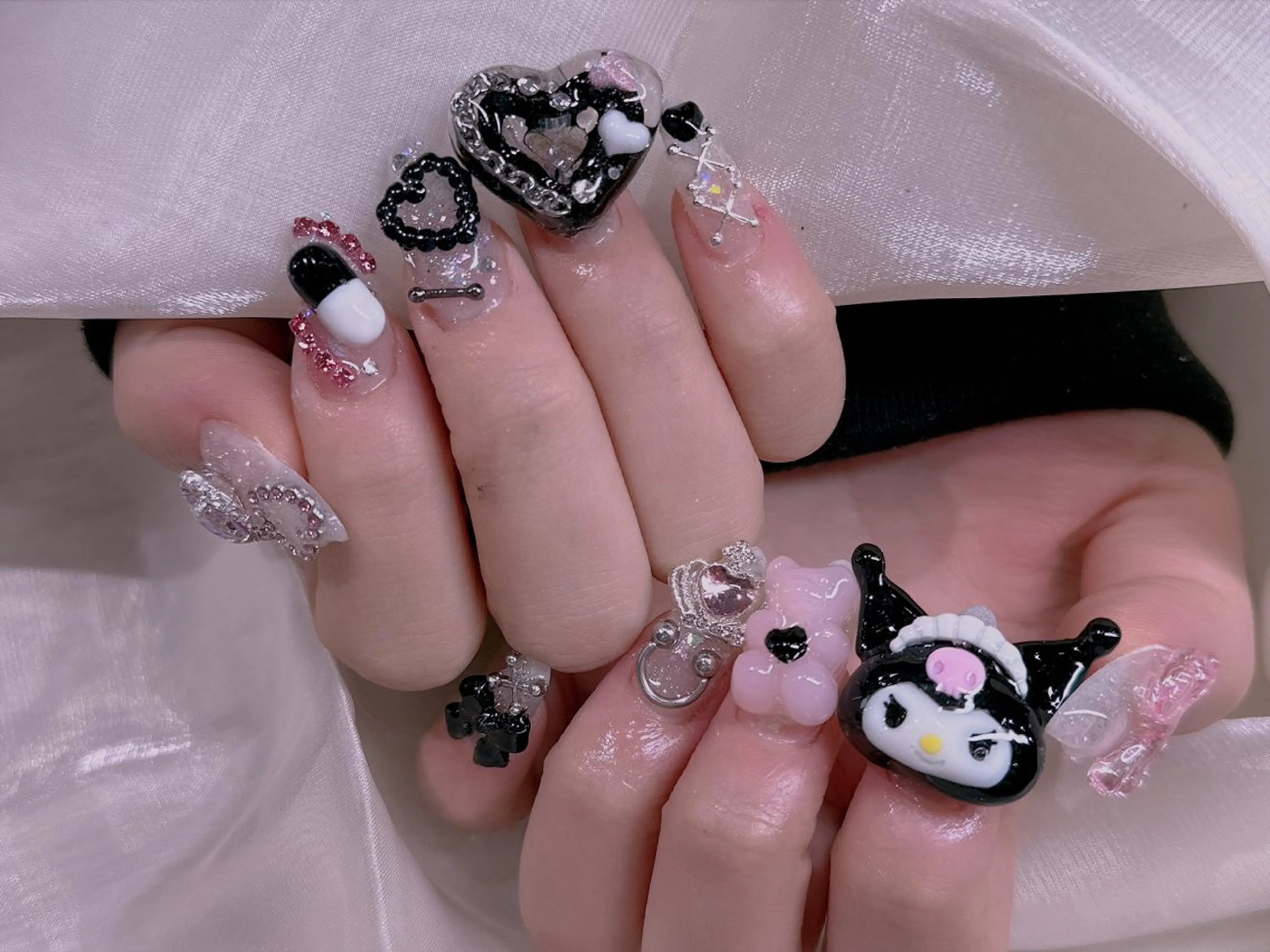 ネイル ハンドネイル エムズ エムズのマツエク・マツパデザイン