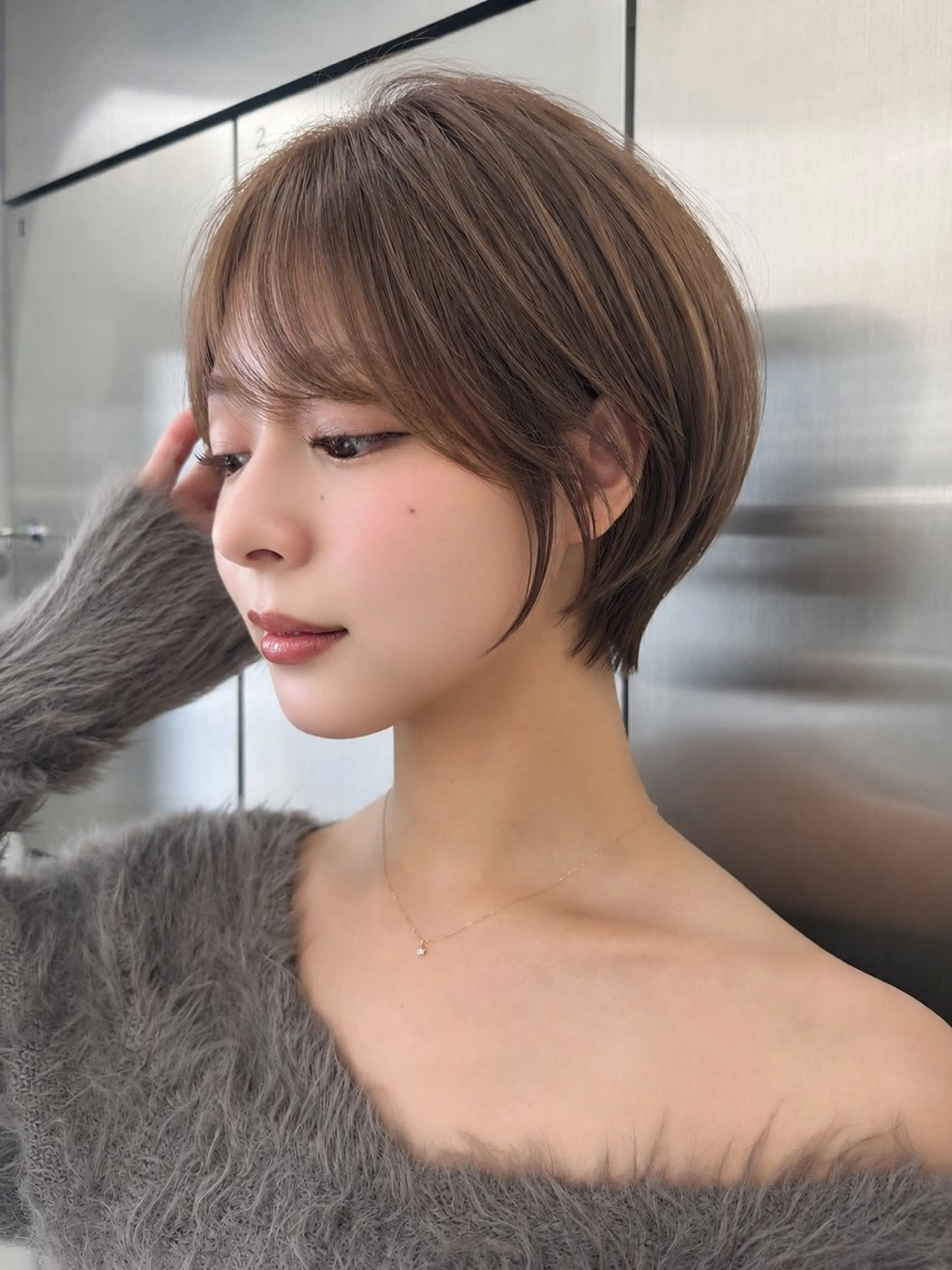 🉐限定✨️似合わせカットクーポン✨️＋Aujua トリートメントつき✨️※ショートに切りたい方限定の写真