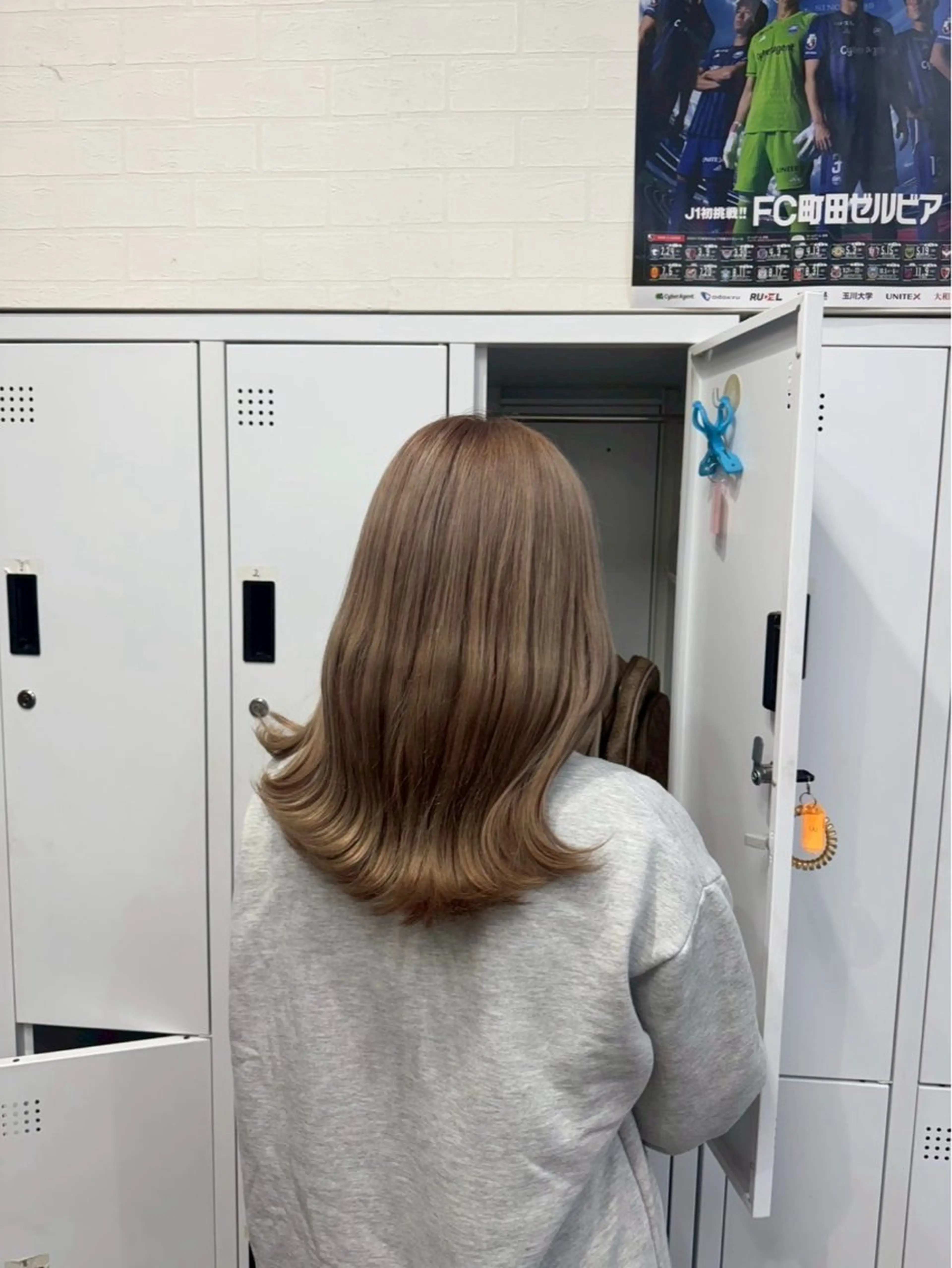 セミロング カラー 🩵U-topia 🩵高田　青空🩵のヘアスタイル