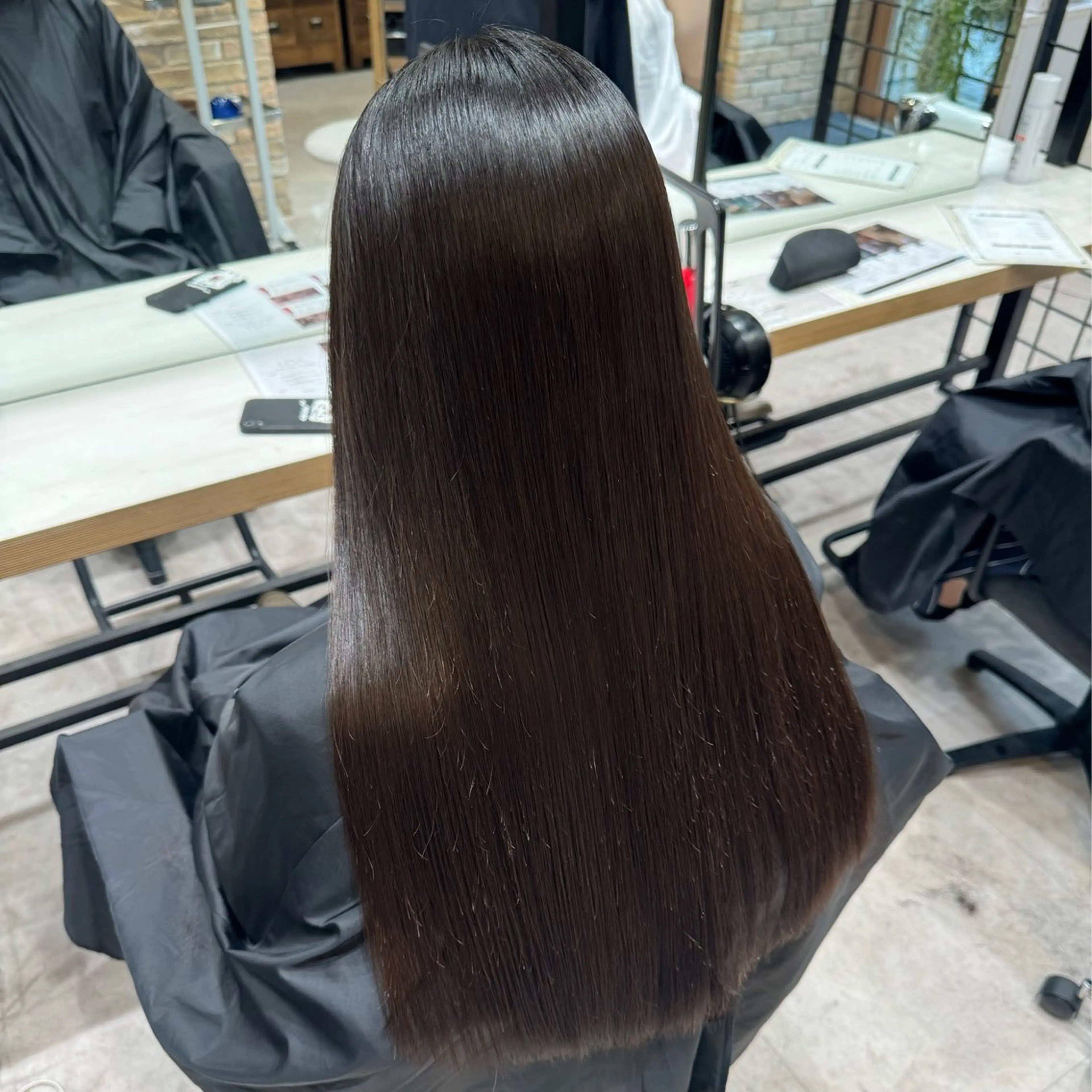 ロング 縮毛矯正 縮毛 酸性ストレート /ayumu☆のヘアスタイル