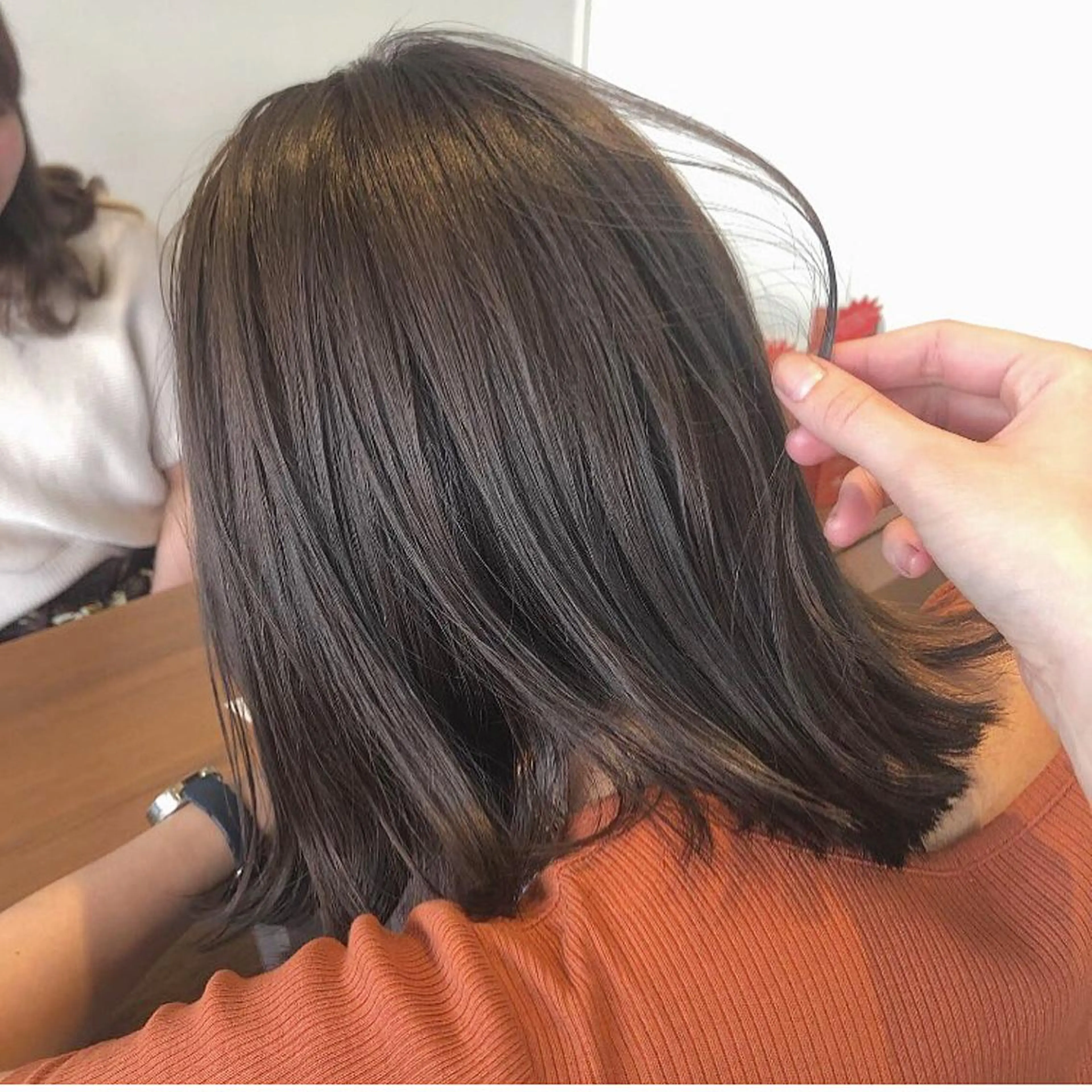 ミディアム カラー 透明感カラー グレージュ トリートメント 酸熱トリートメント 🌿理想を叶える🌿 似合わせ🌟RISAのヘアスタイル