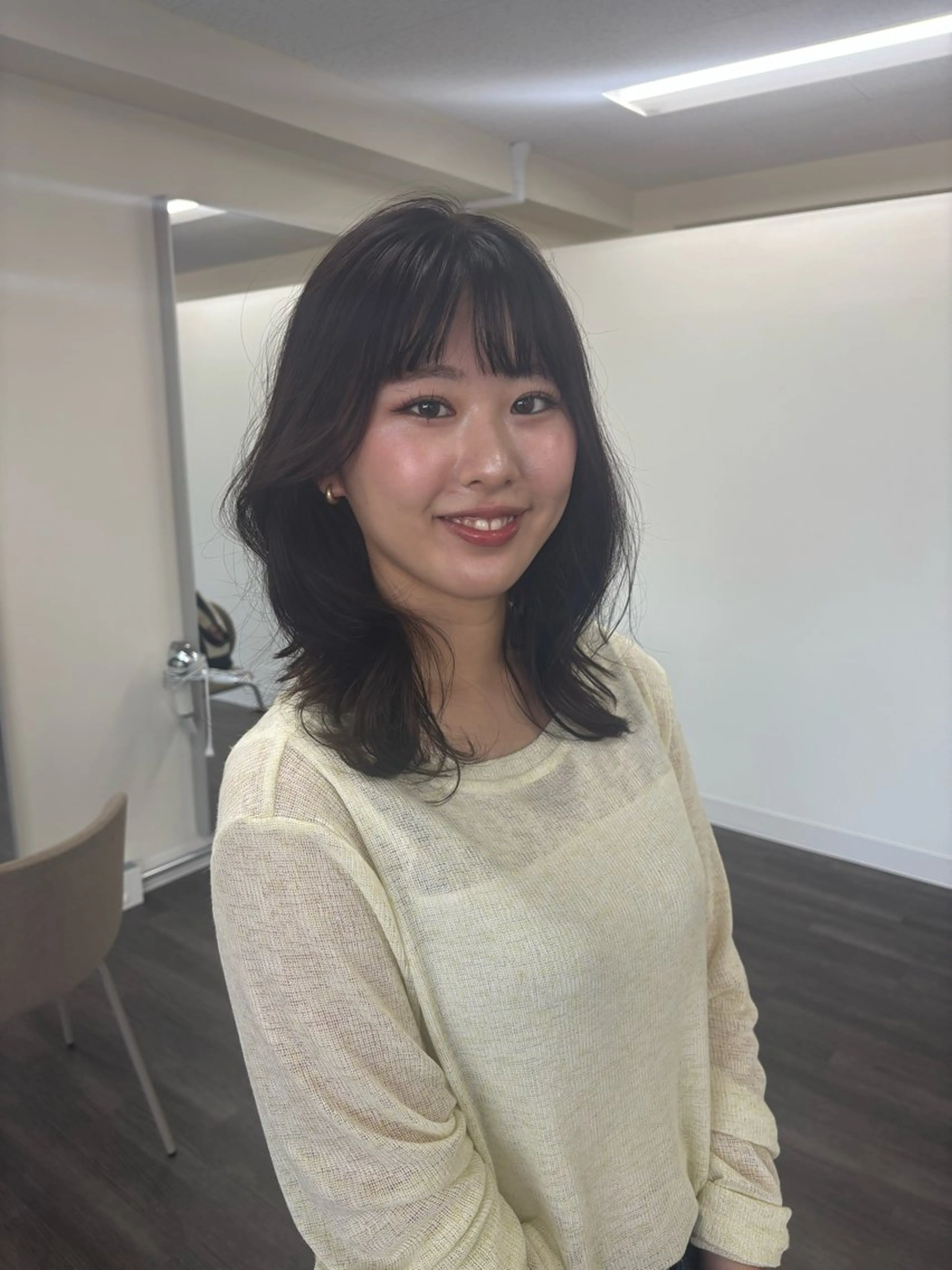 セミロング CHICCA本八幡 平賀ひなたのヘアスタイル