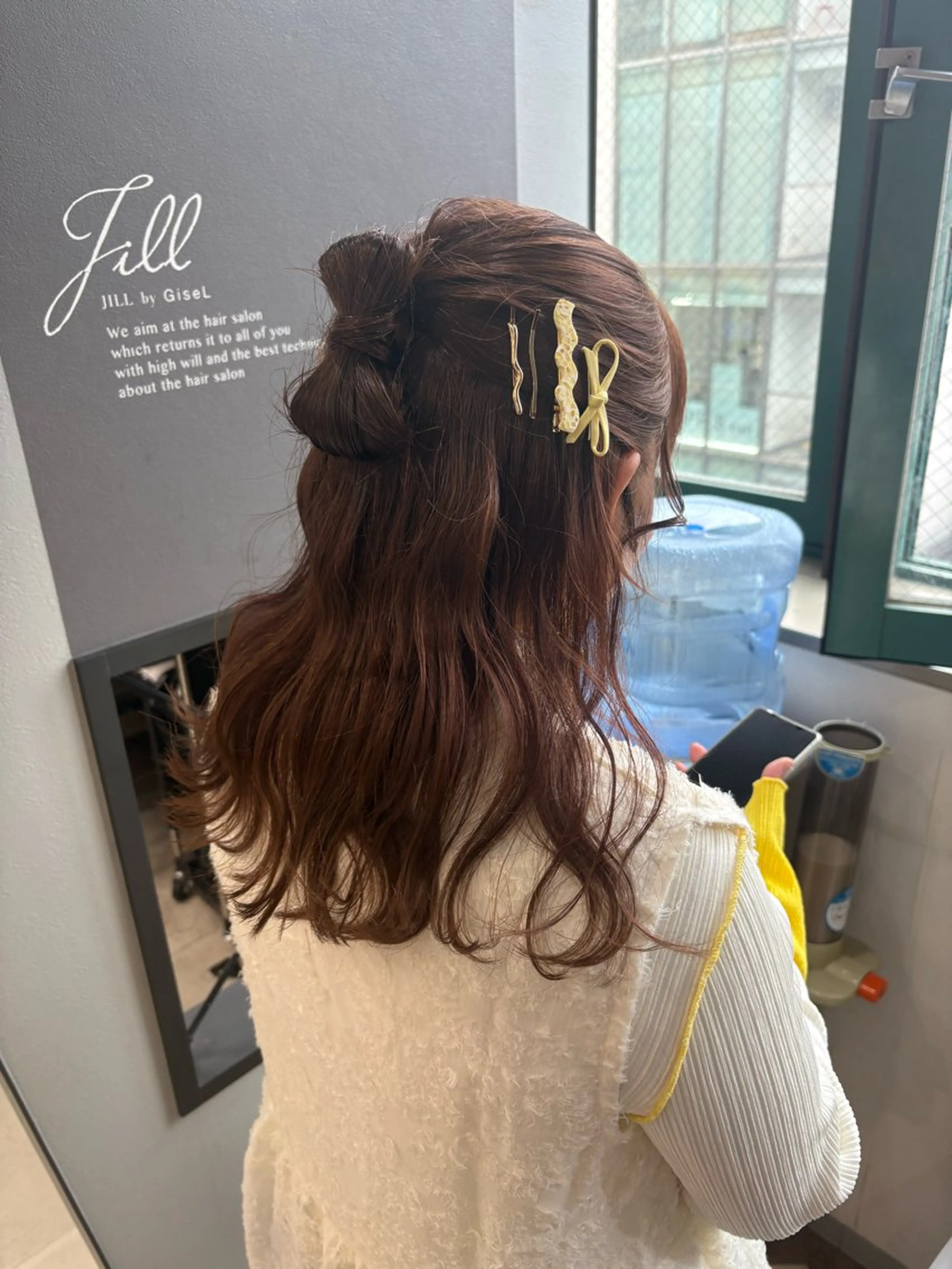 ヘアアレンジ ヘアセット ユイ☆レイヤーカット ヘアセット/ブリーチのヘアスタイル