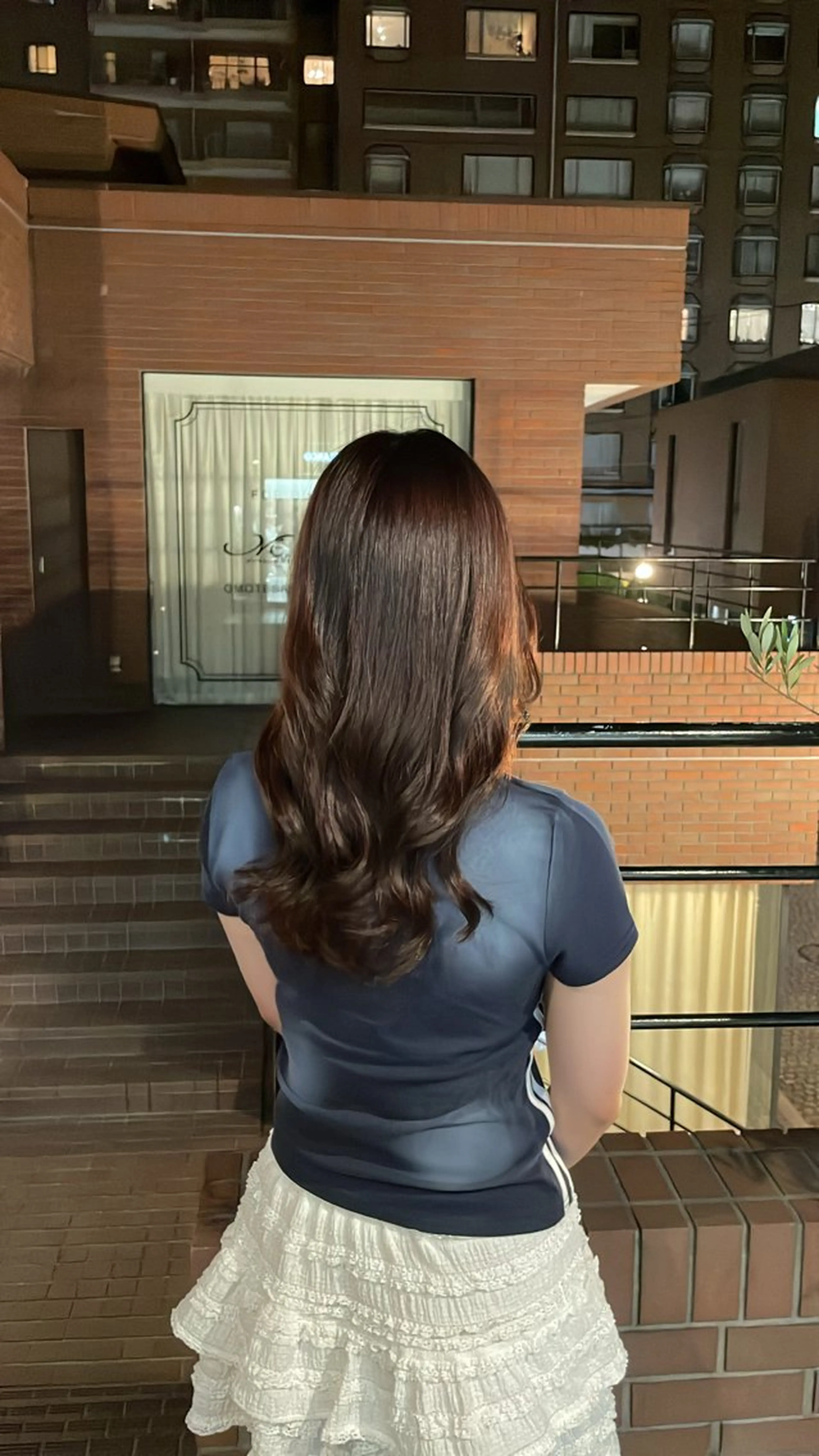 ロング カラー 透明感カラー 🦋カラーモデル募集 🦋荒木彩花のヘアスタイル