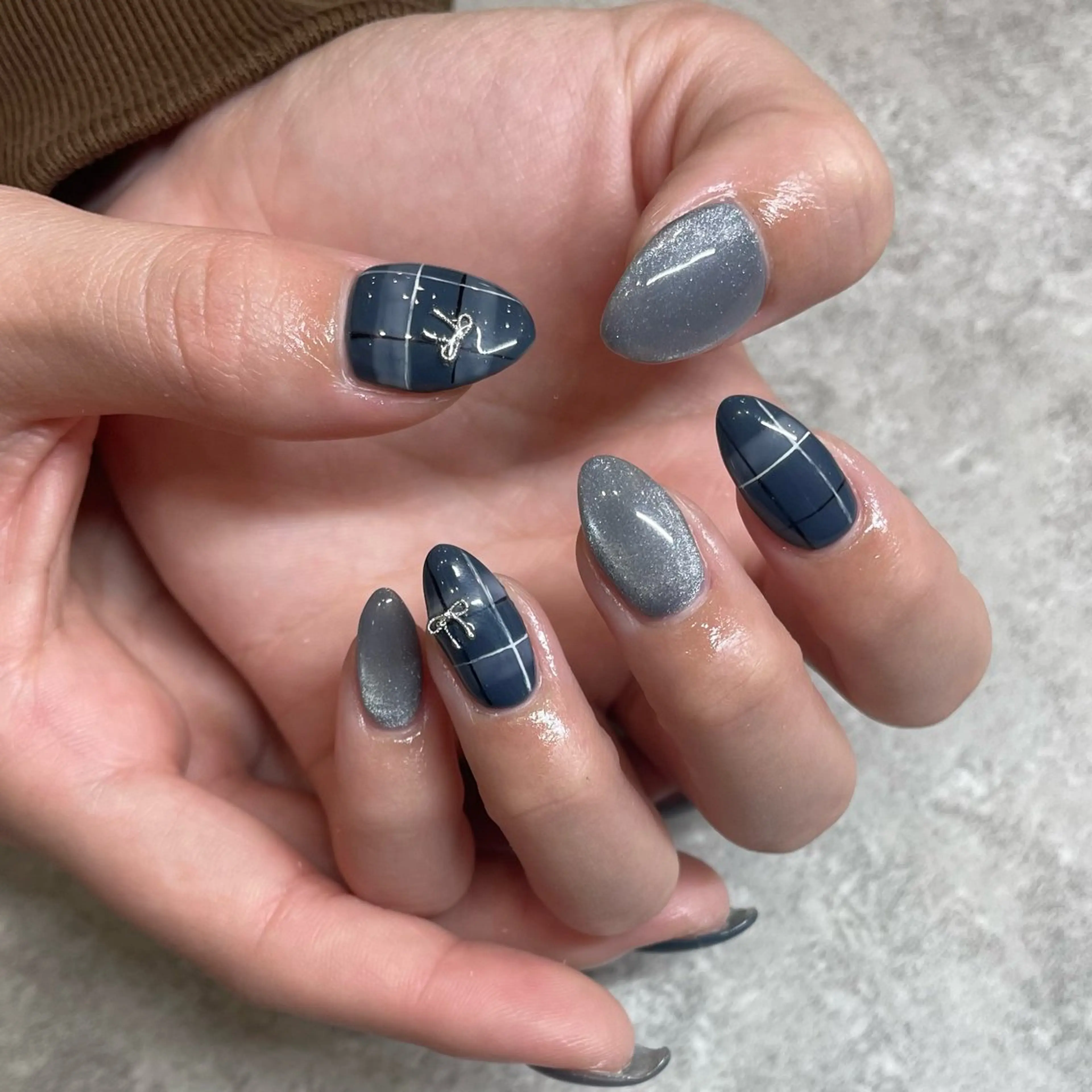 ネイル マグネットネイル ハンドネイル colore’✦ soushiのネイルデザイン