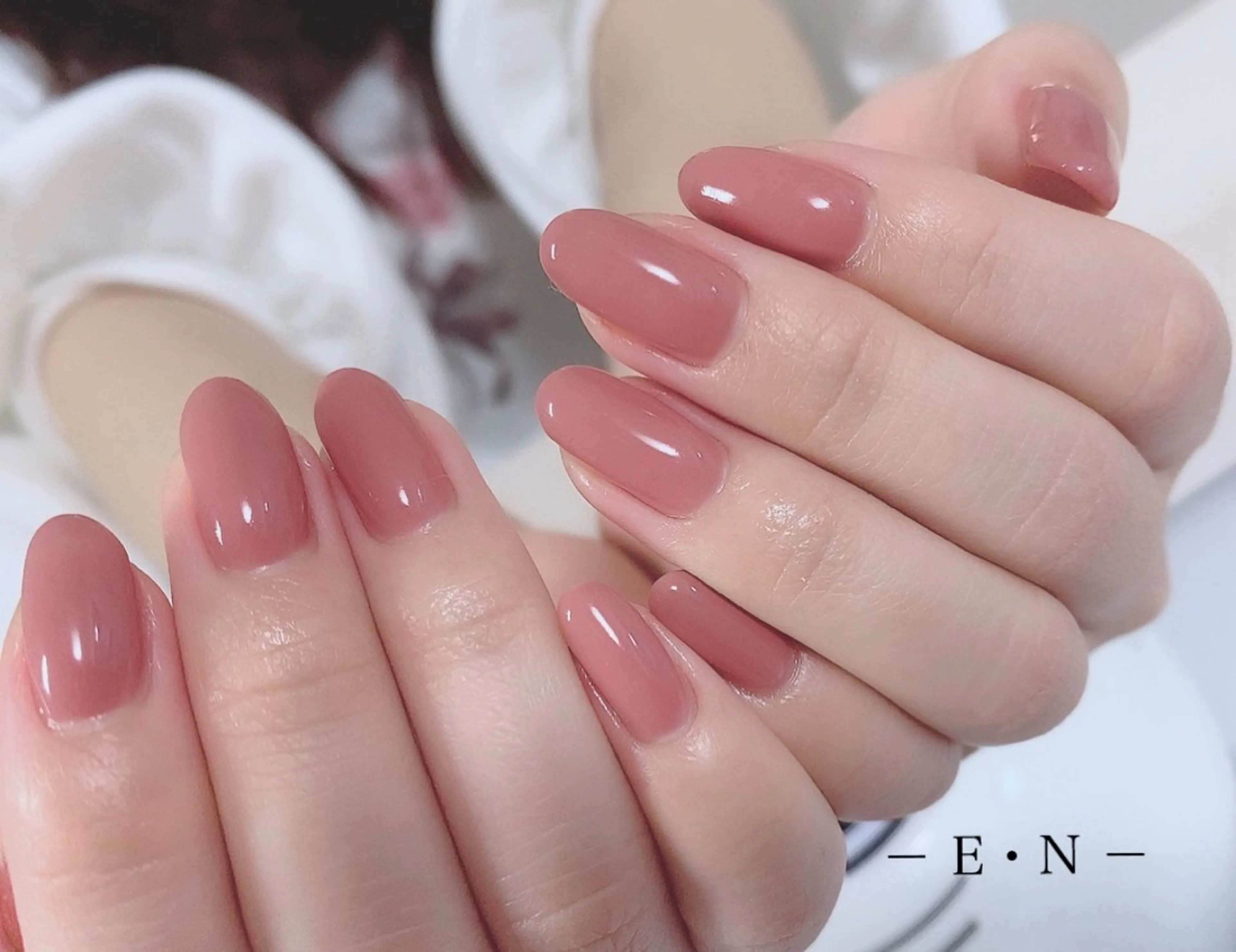 ネイル ワンカラーネイル E・N(エン)所属・E・N(エン) eyelashのマツエク・マツパデザイン