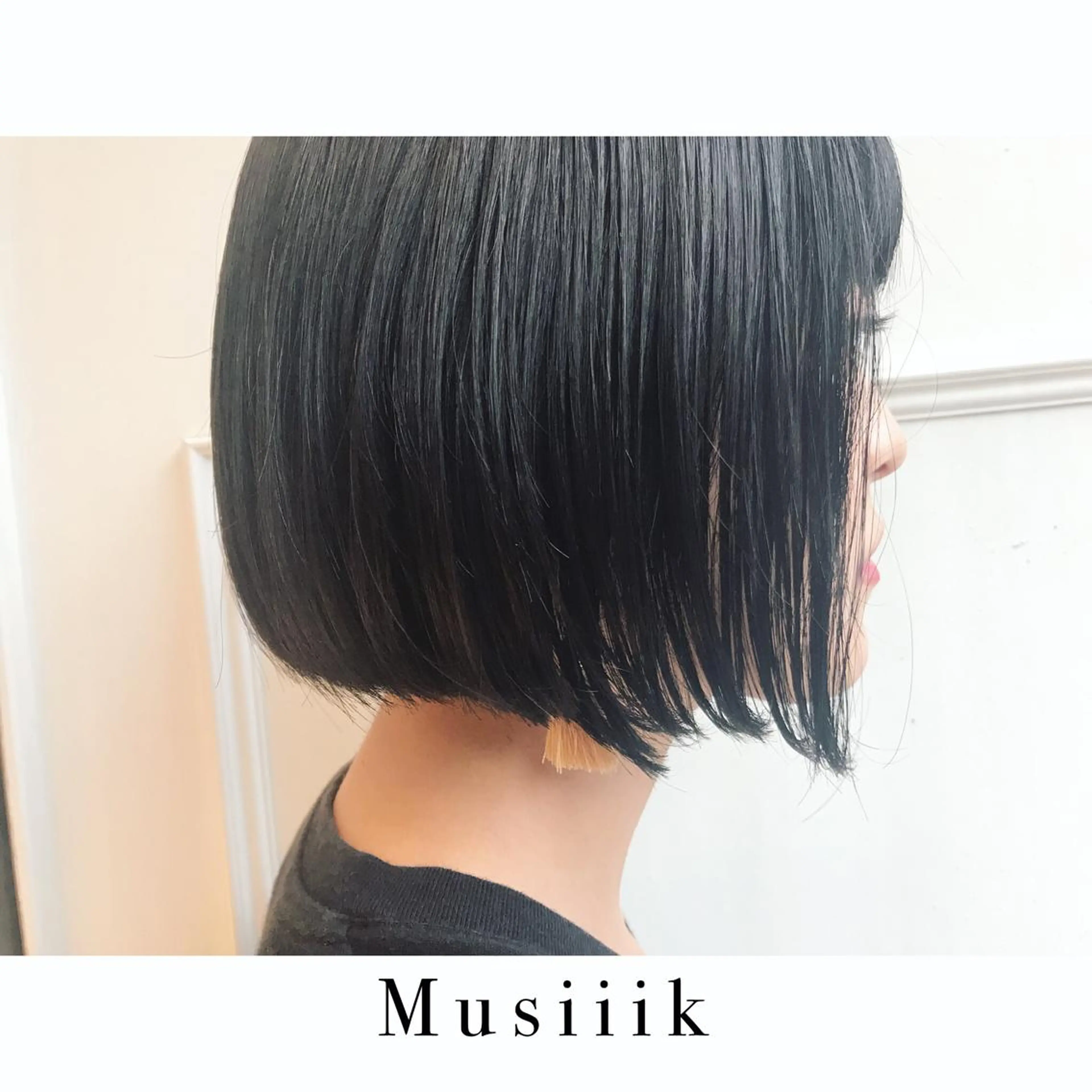 ショート ボブ Musiiik hairのヘアスタイル