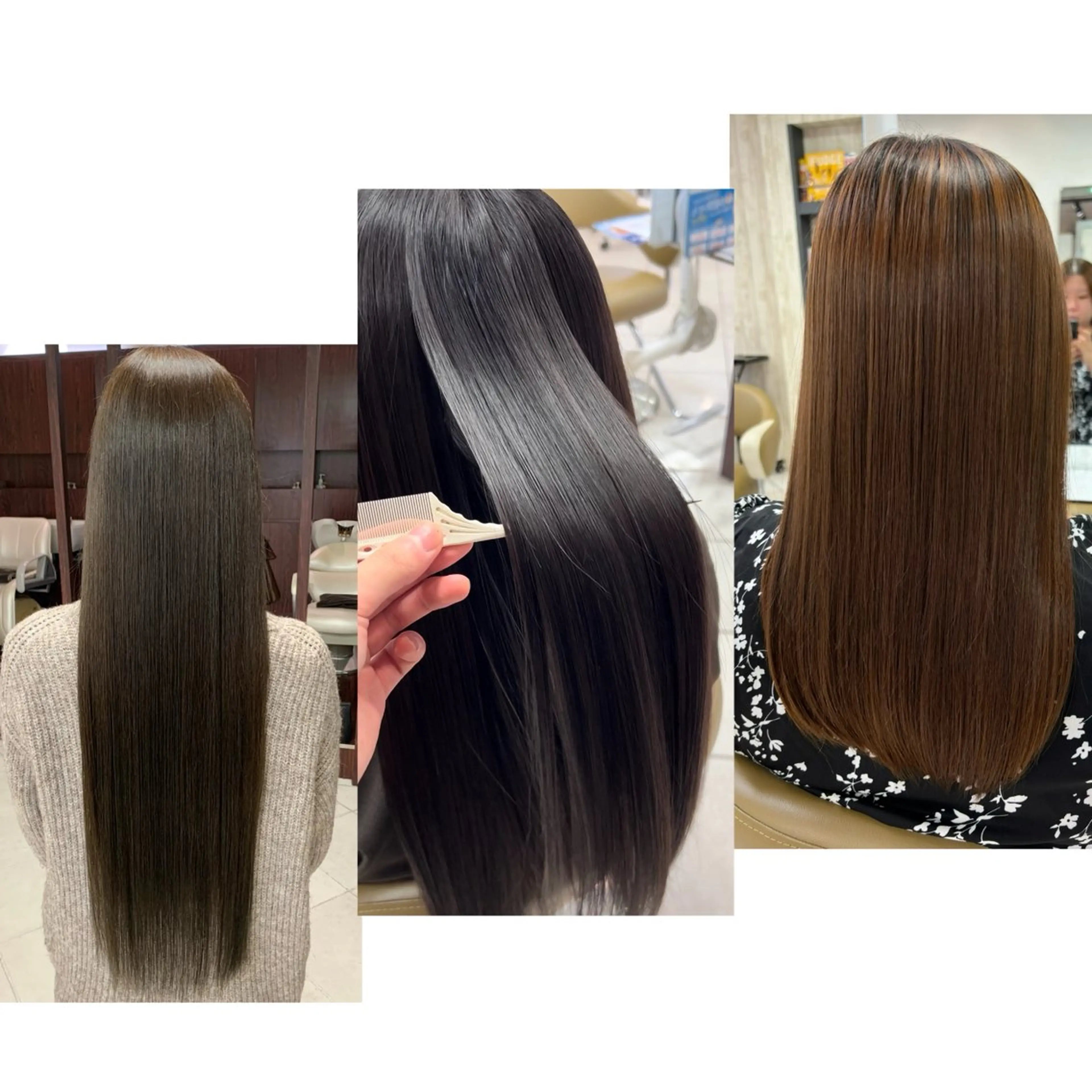 極プレミアム縮毛矯正&カット(トリートメント込み)ブリーミ毛可の写真