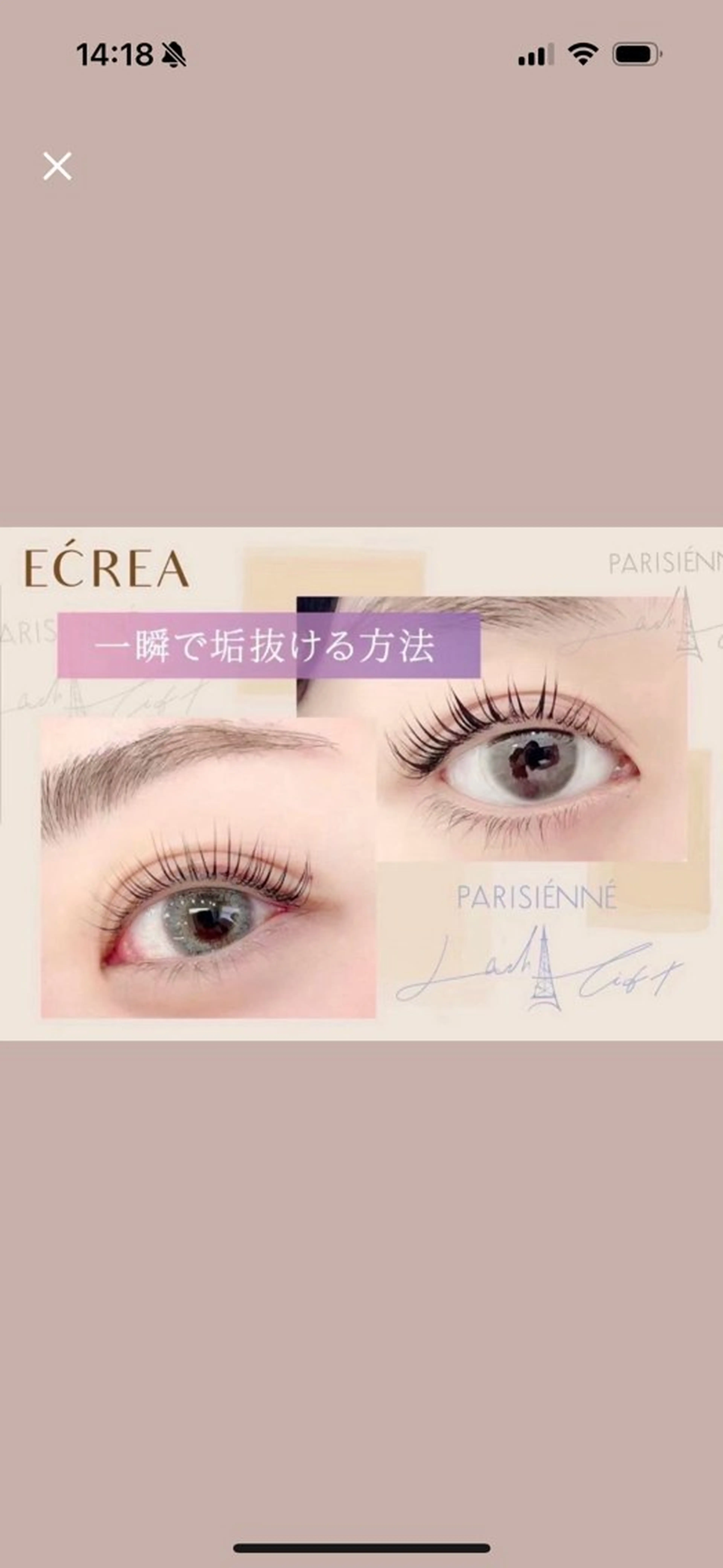マツエク・マツパ ECREA 天神店　佐野のマツエク・マツパデザイン