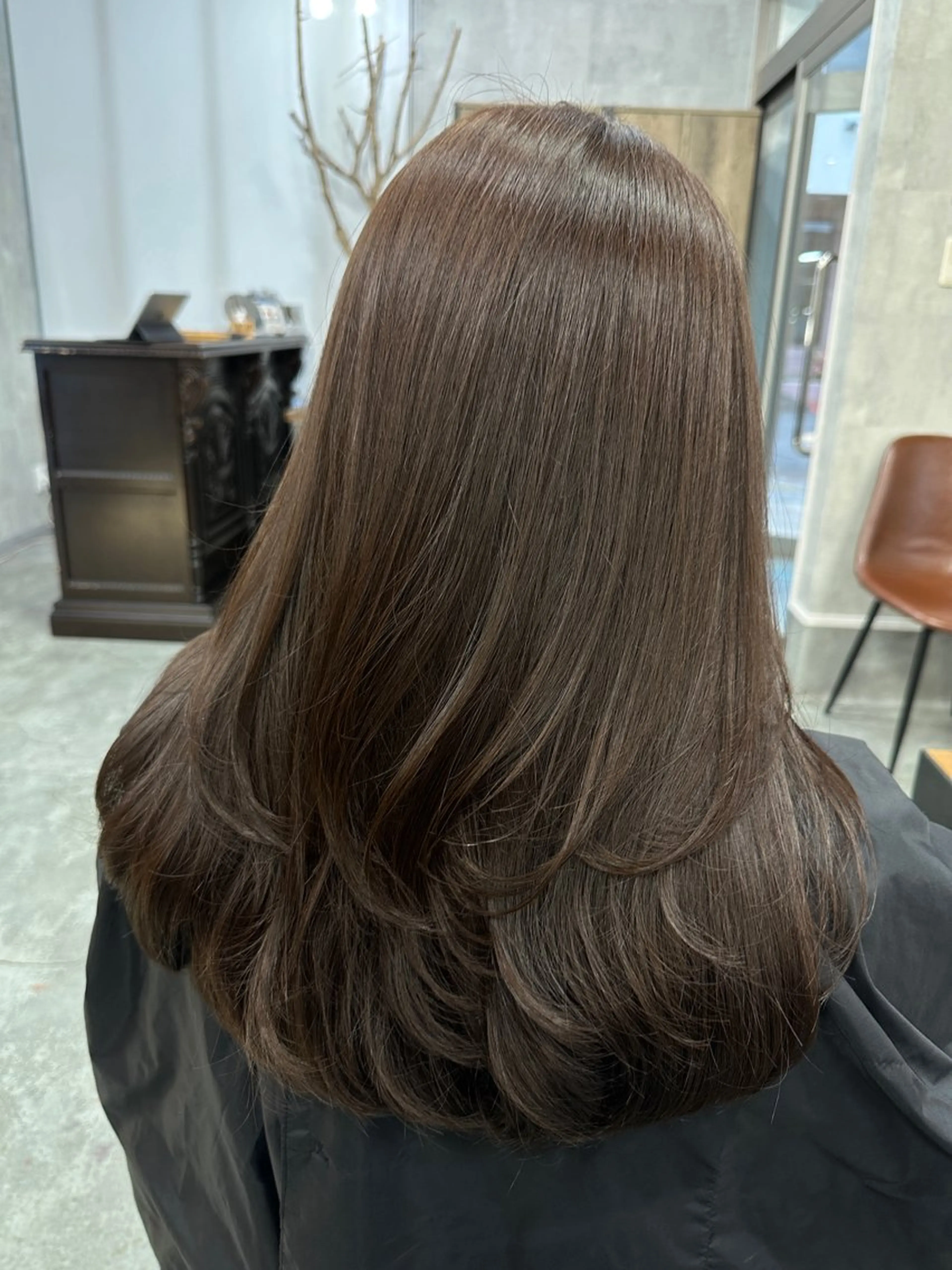ロング カット トリートメント 鈴木 菜々映のヘアスタイル